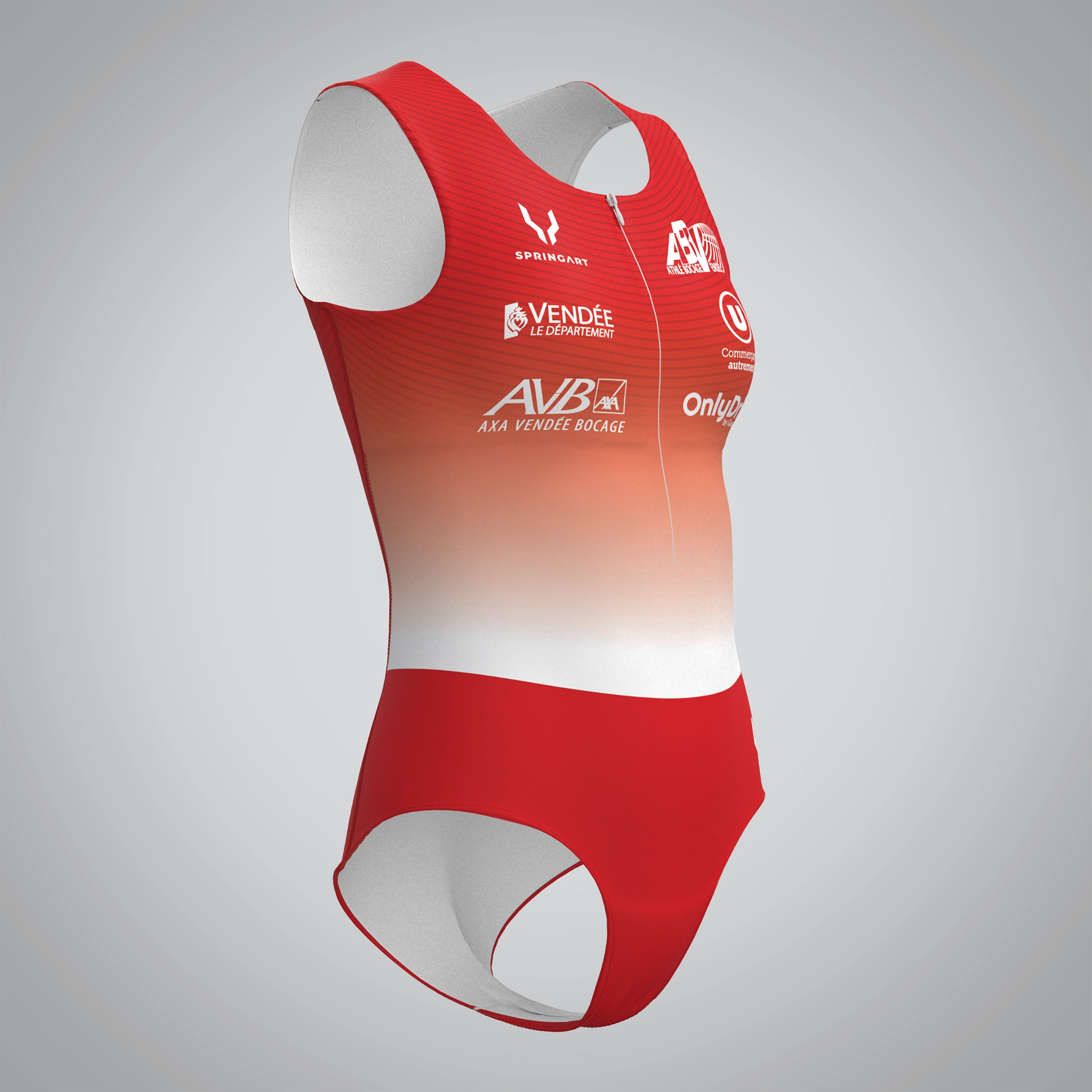 Women's Sleeveless Athletic Suit - Bocage Vendée