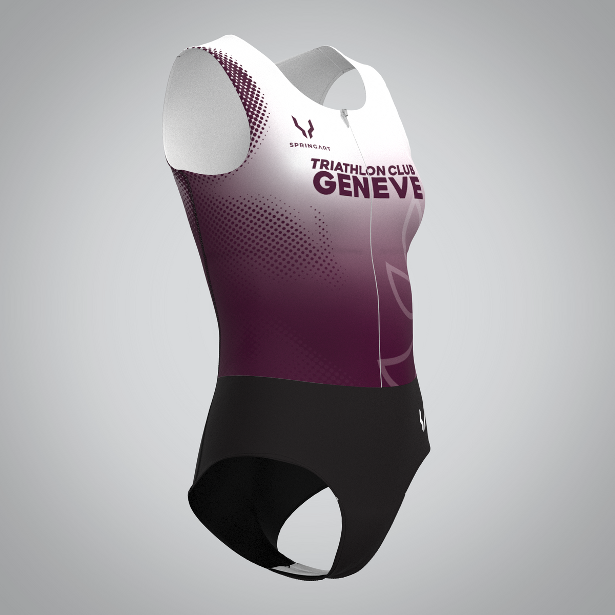 Combinaison Femme Sans Manches Triathlon Club Genève