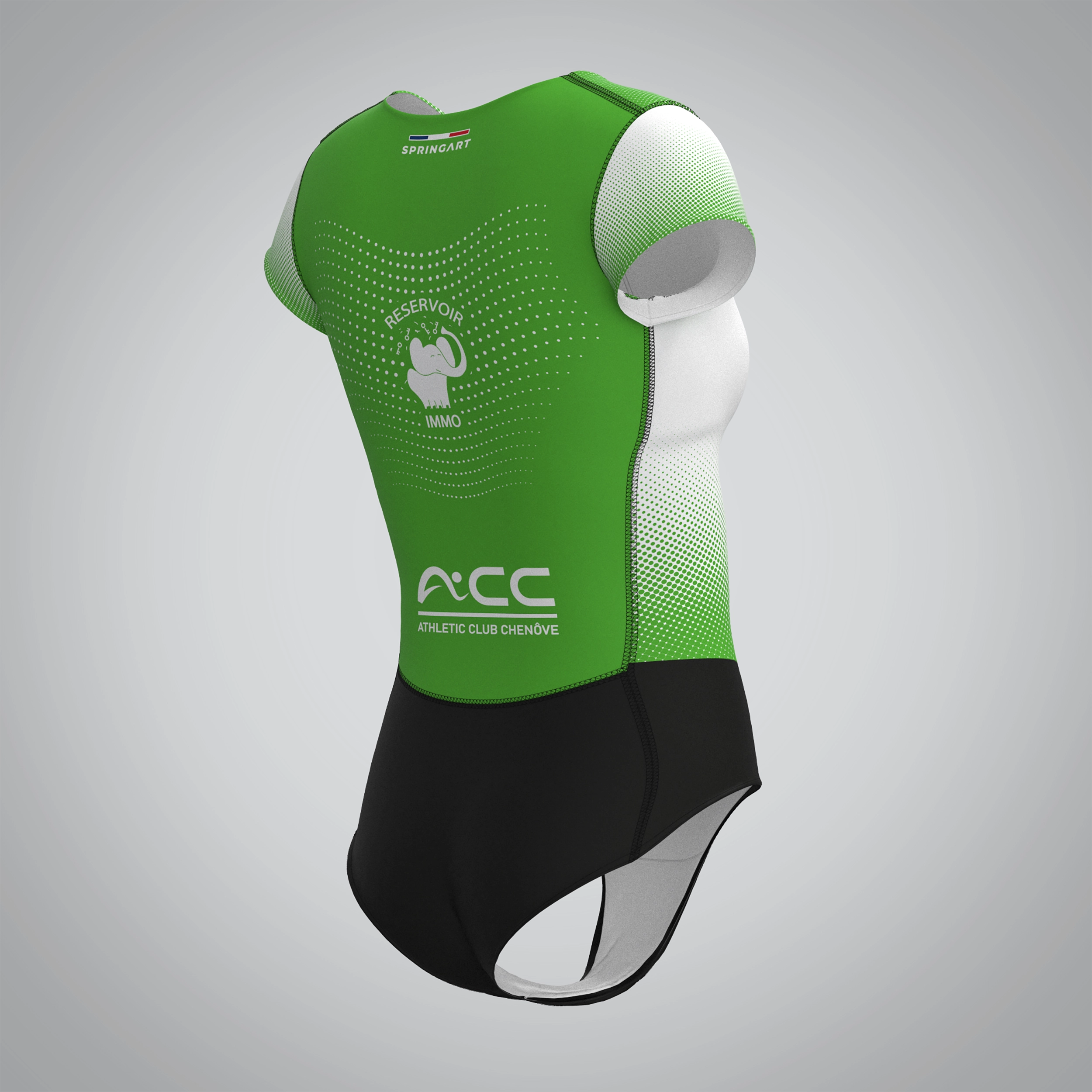 Combinaison Femme Manches Courtes Athletic club Chenove