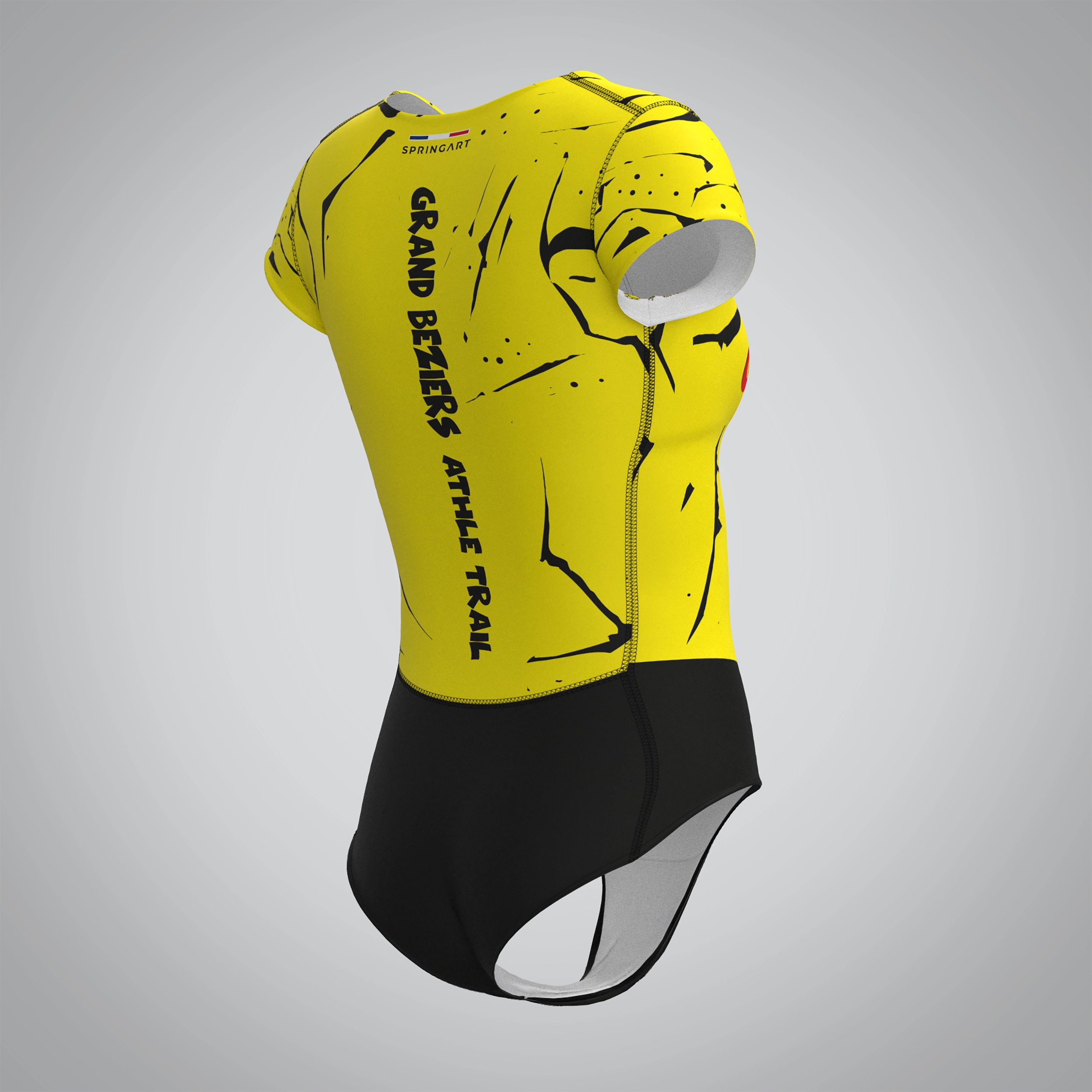 Combinaison Femme Manches Courtes Grand Bèziers Athlétisme