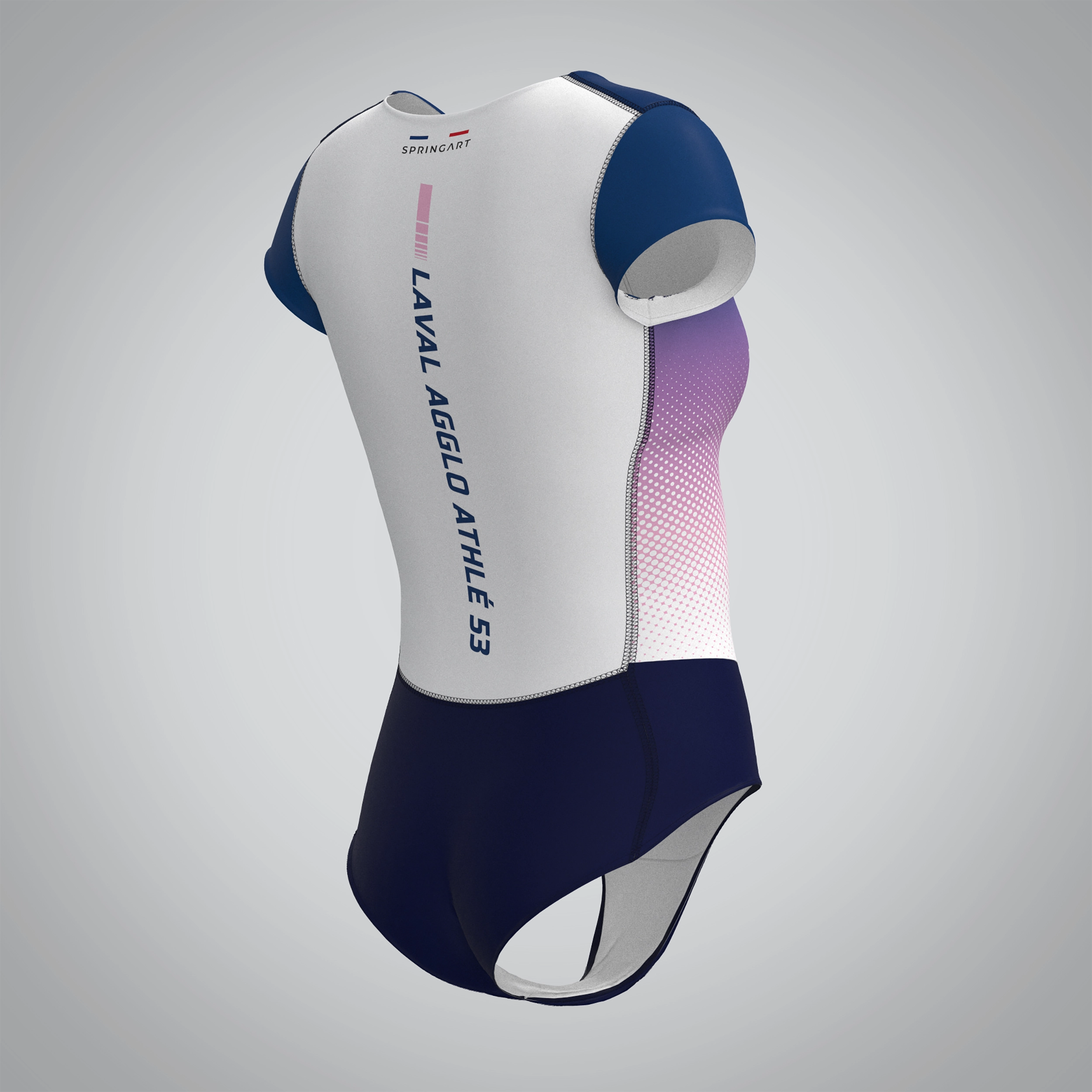 Women's Short Sleeve Jumpsuit Laval Agglo Athletics 53