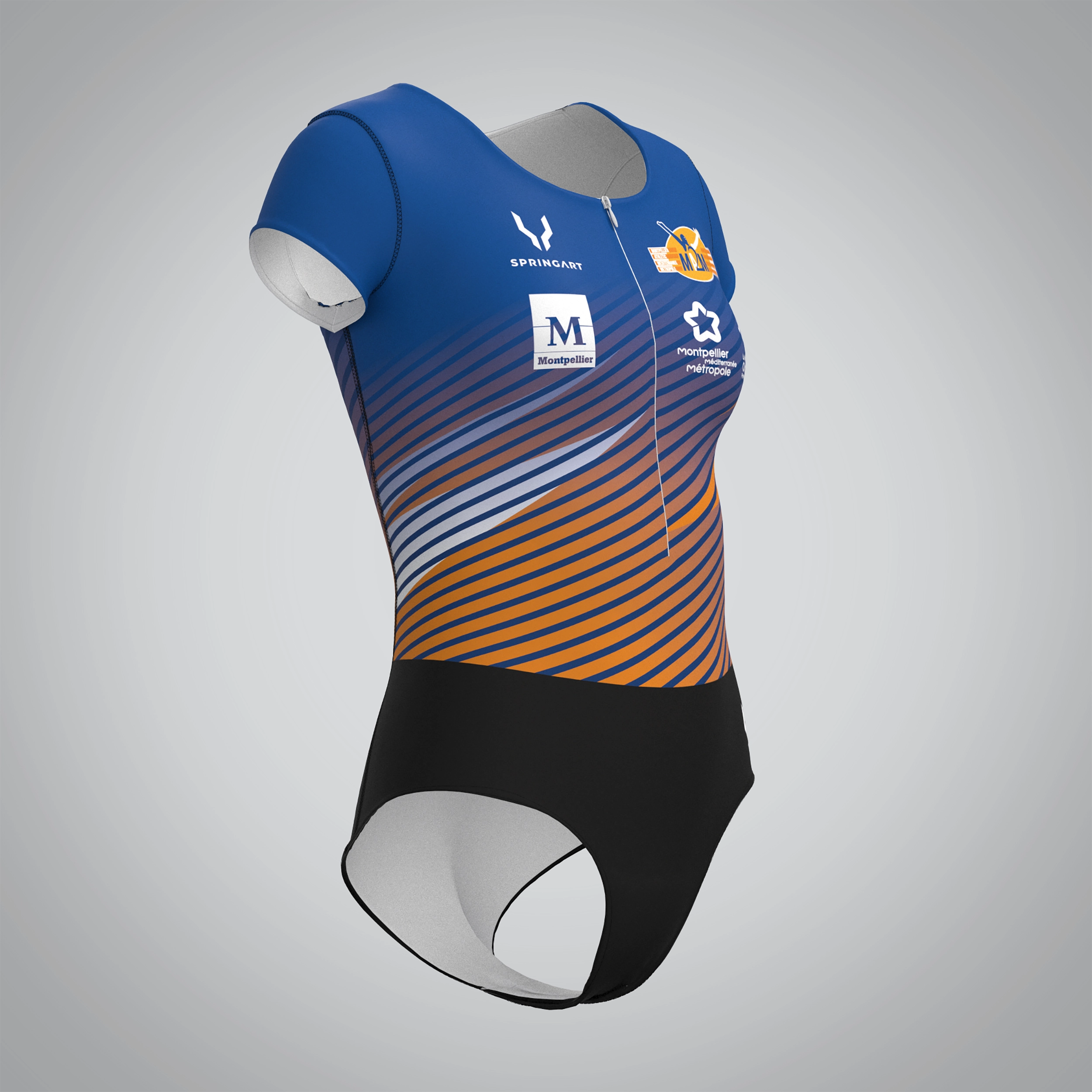 Combinaison Femme Manches Courtes Montpellier Athletic Méditerranée Métropole
