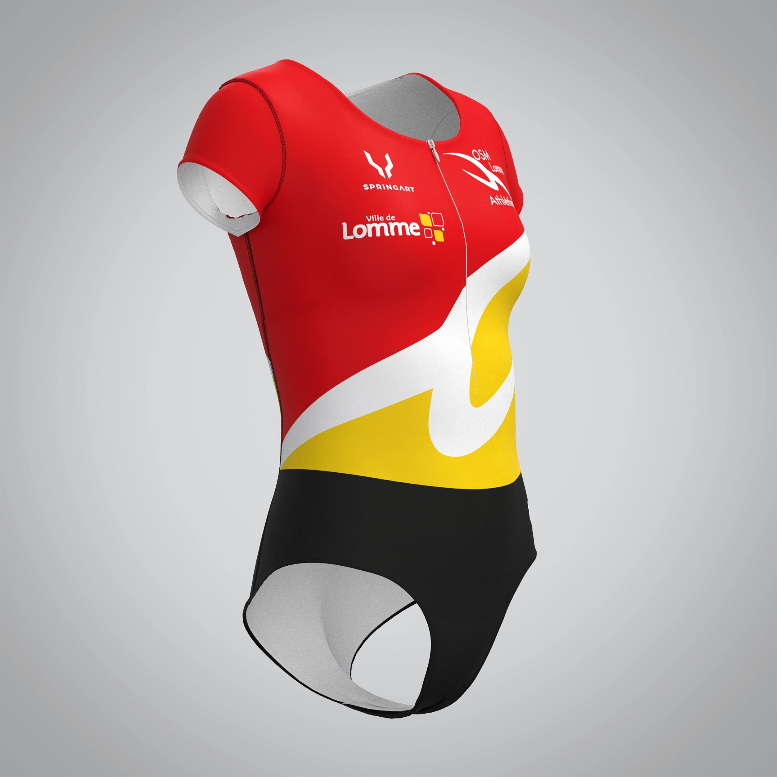 Combinaison Femme Manches Courtes OSM Lomme Athlétisme