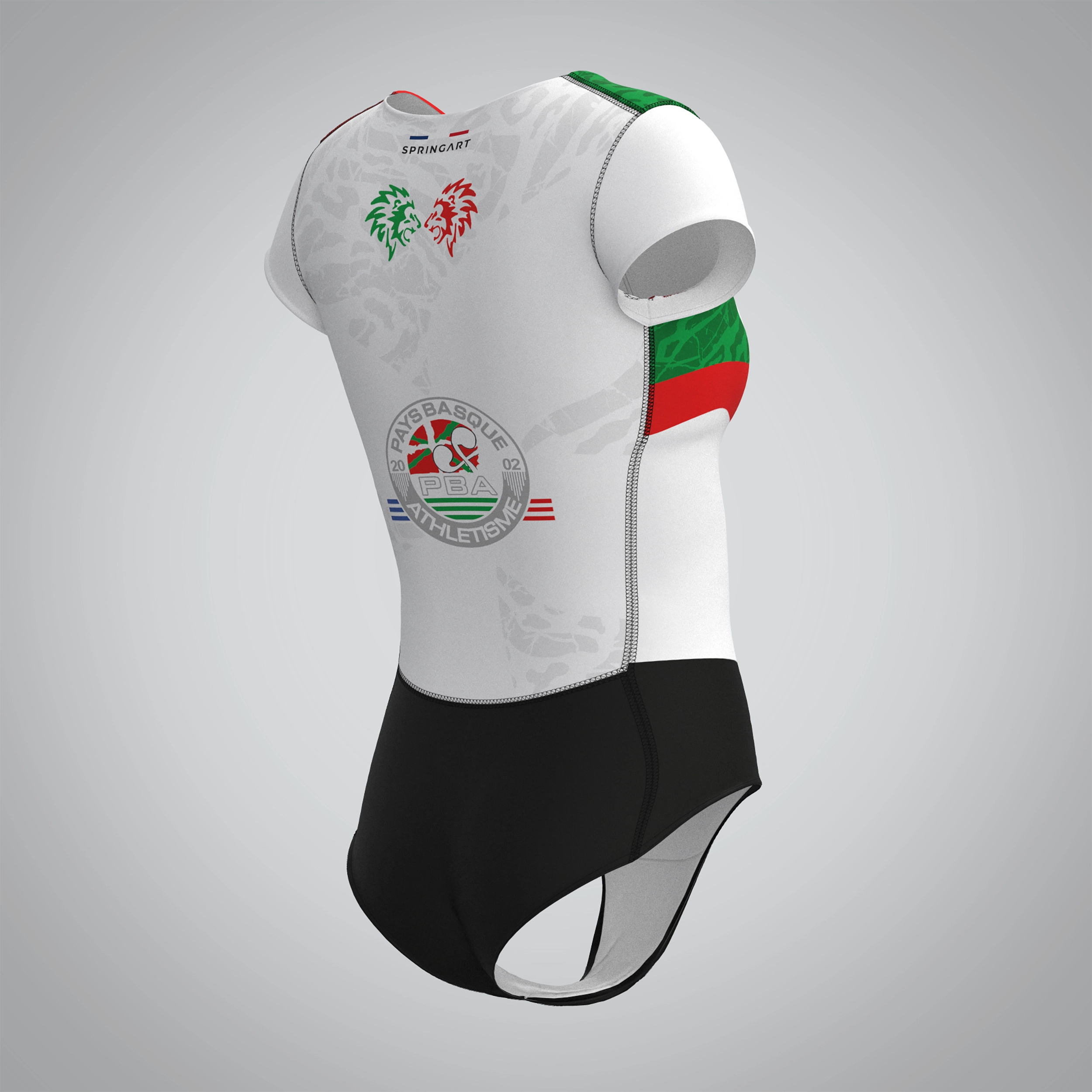 Combinaison Femme Manches Courtes Pays Basque athlétisme