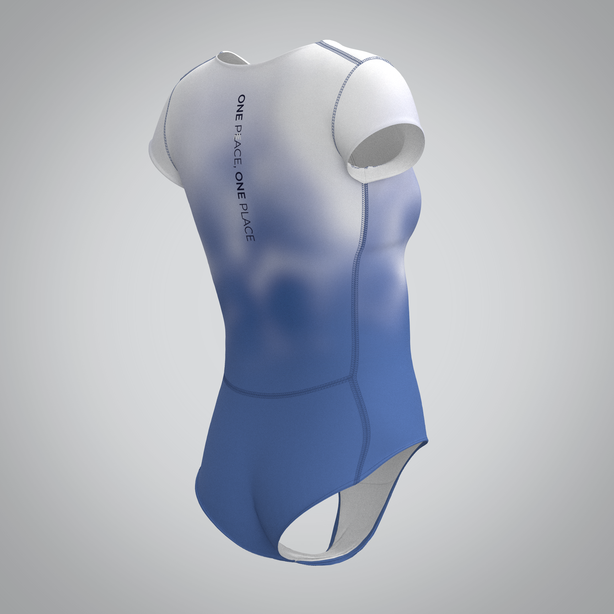 Combinaison manches courtes lila race