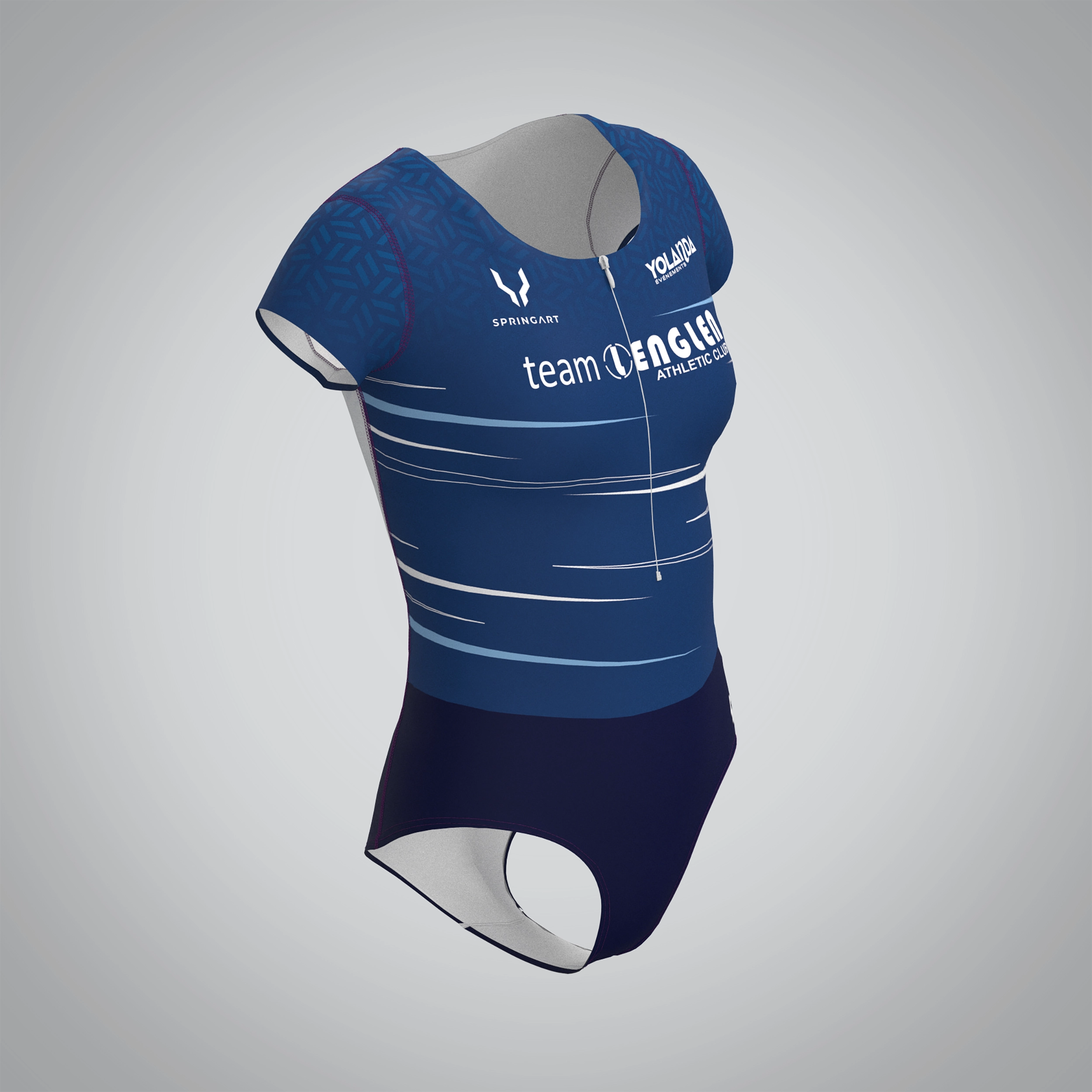 Combinaison Femme Manches Courtes Team Lenglen