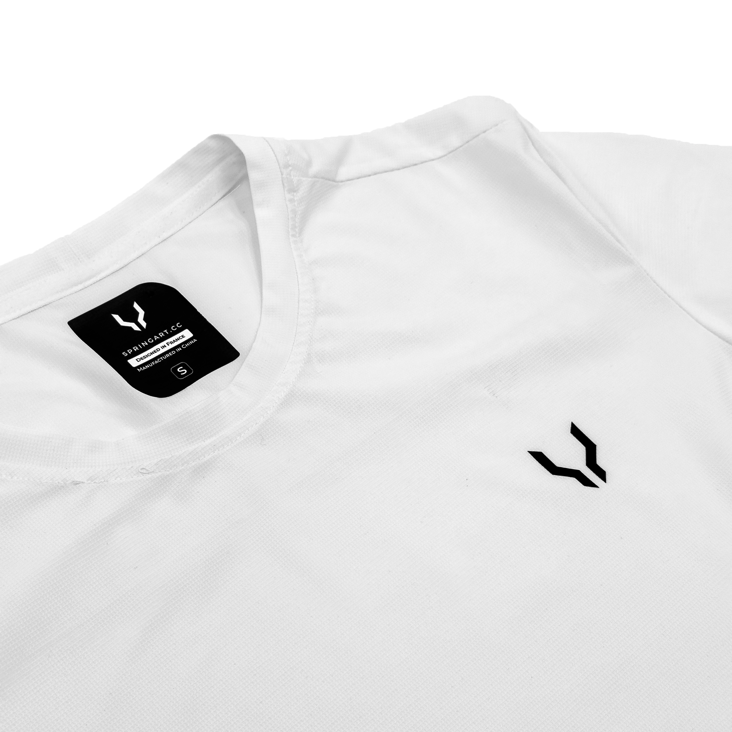 T-shirt manches courtes blanc