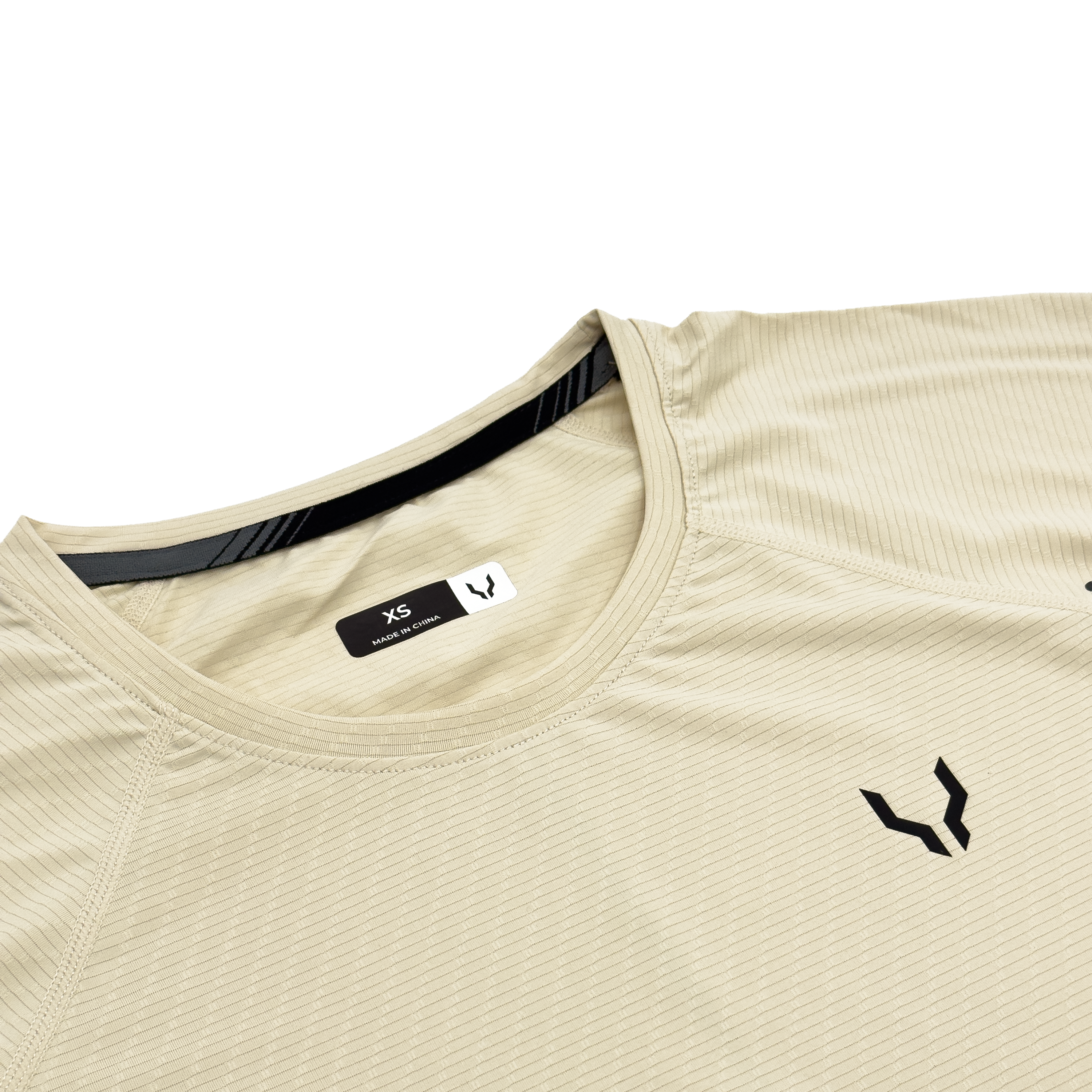 T-shirt manches longues beige