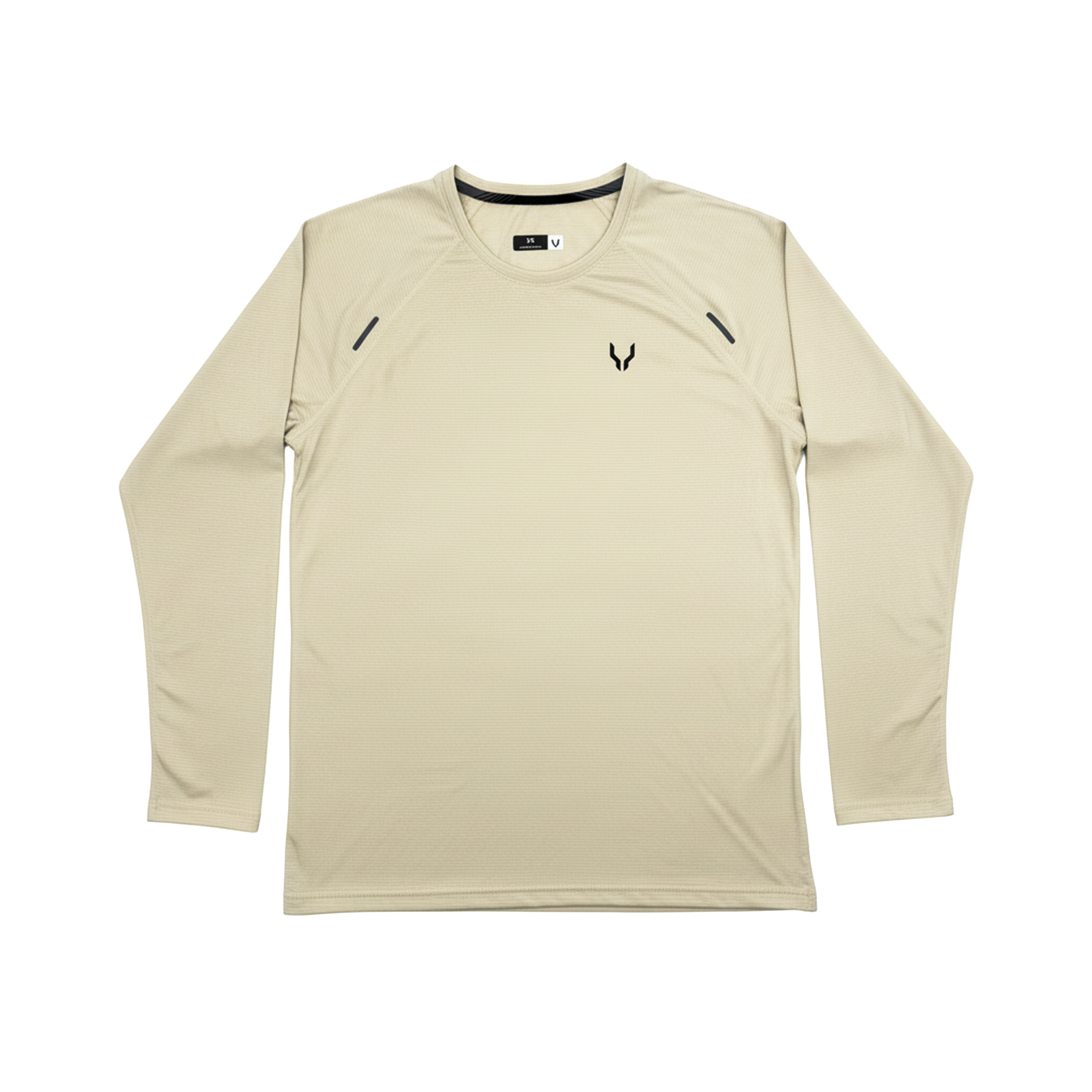 T-shirt manches longues beige
