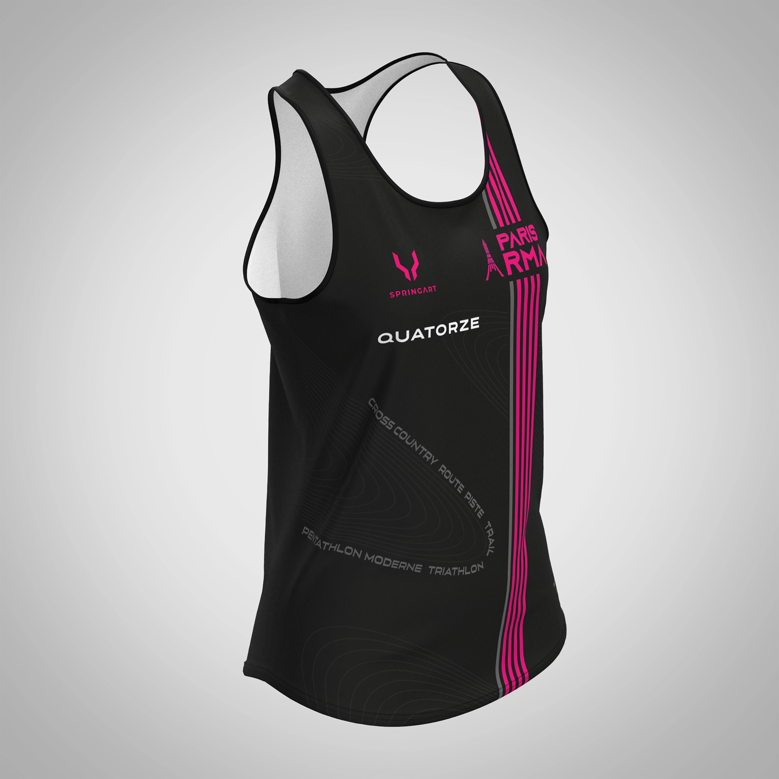 Débardeur Classique Femme Paris Racing Multi-athlon