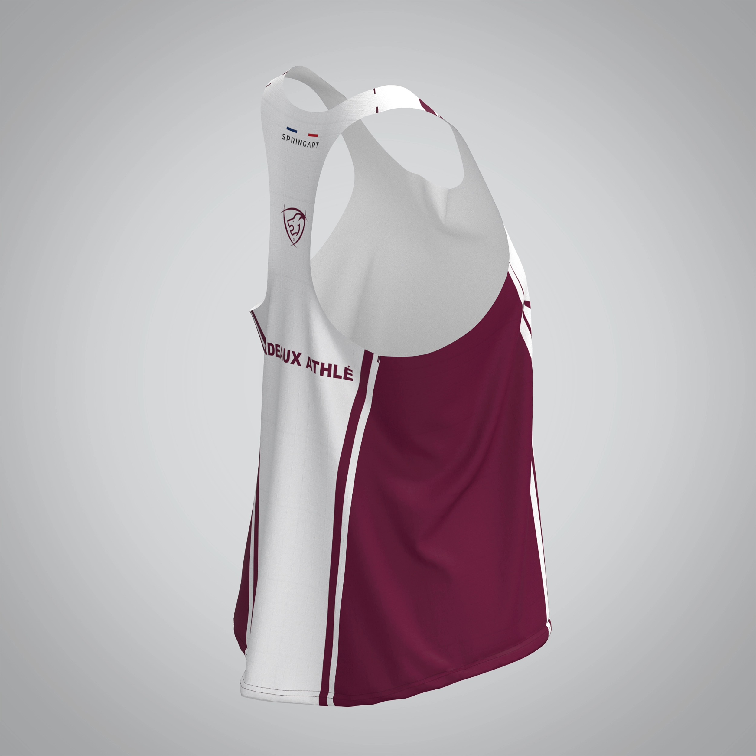 Débardeur Elite Femme Bordeaux Athlétisme