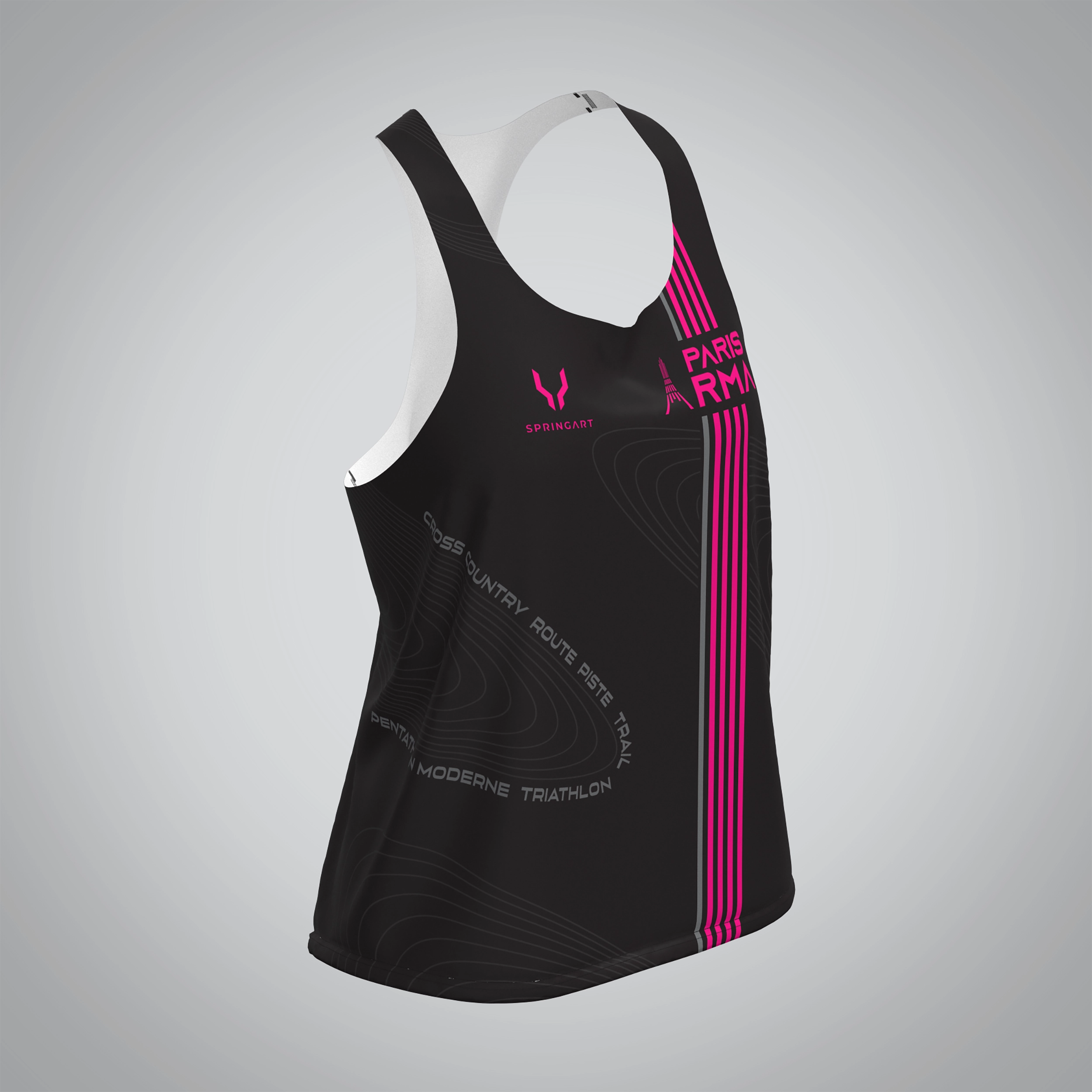 Débardeur Elite Femme Paris Racing Multi-athlon