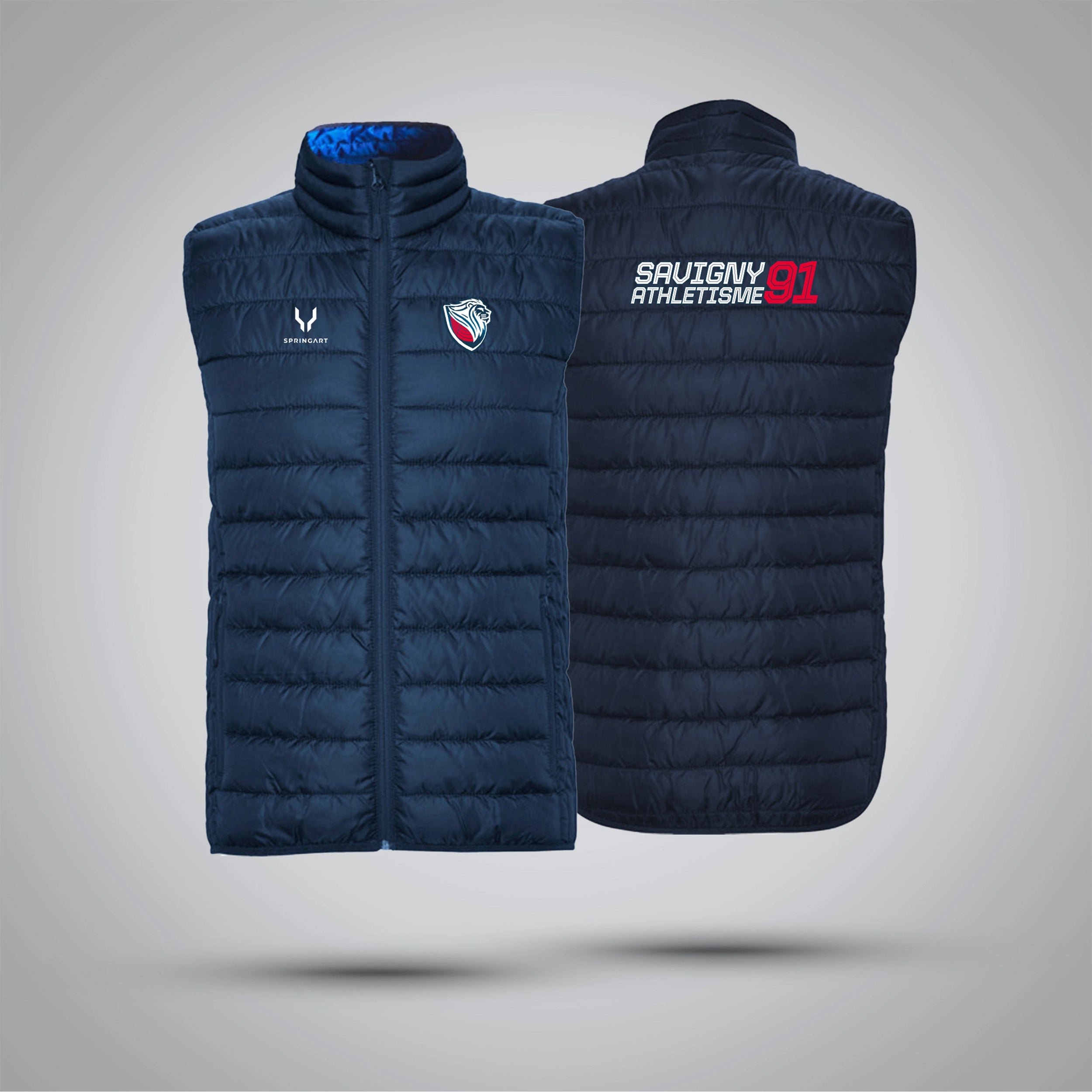 Veste Sans Manches Homme Savigny Athlétisme 91