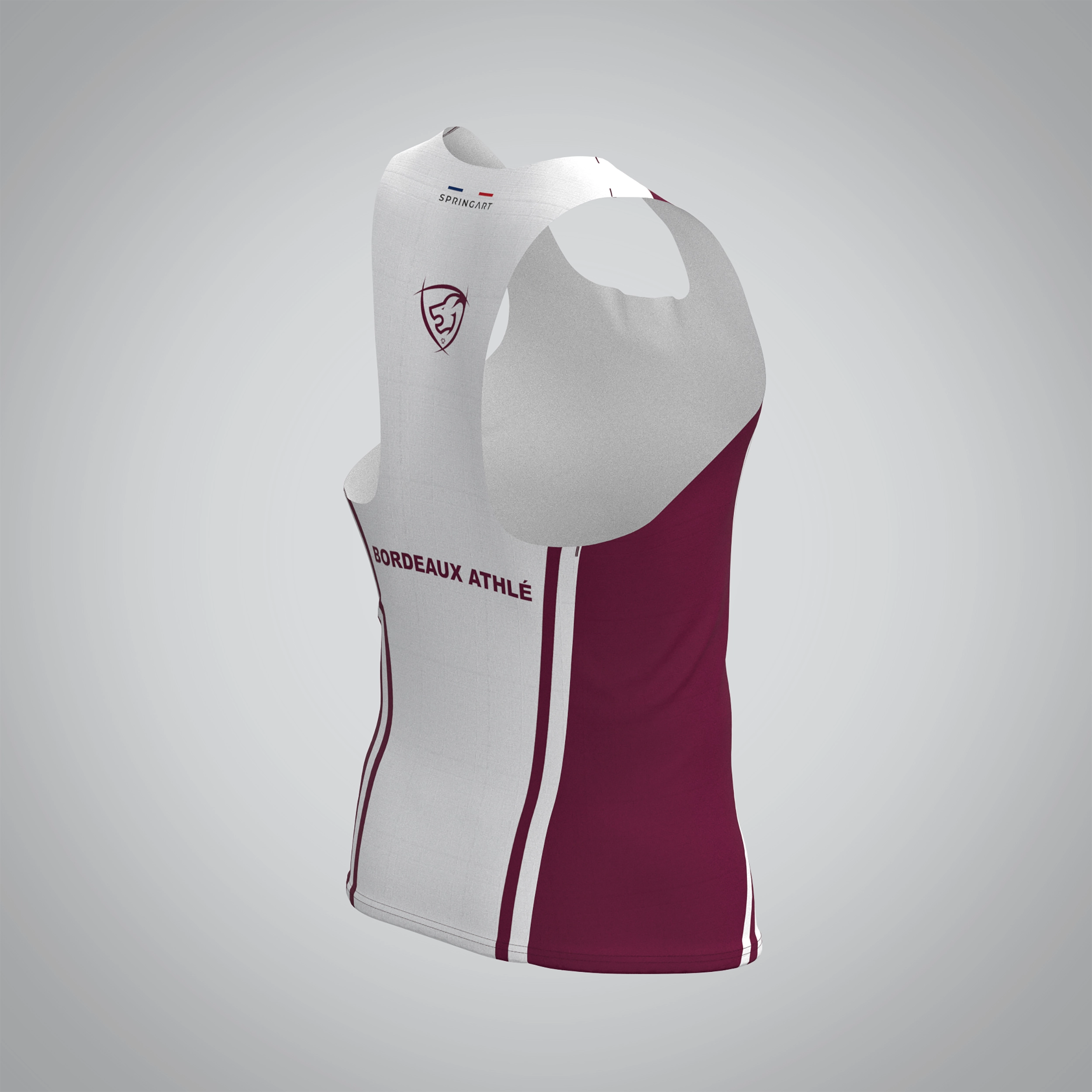 Débardeur Elite Homme Bordeaux Athlétisme