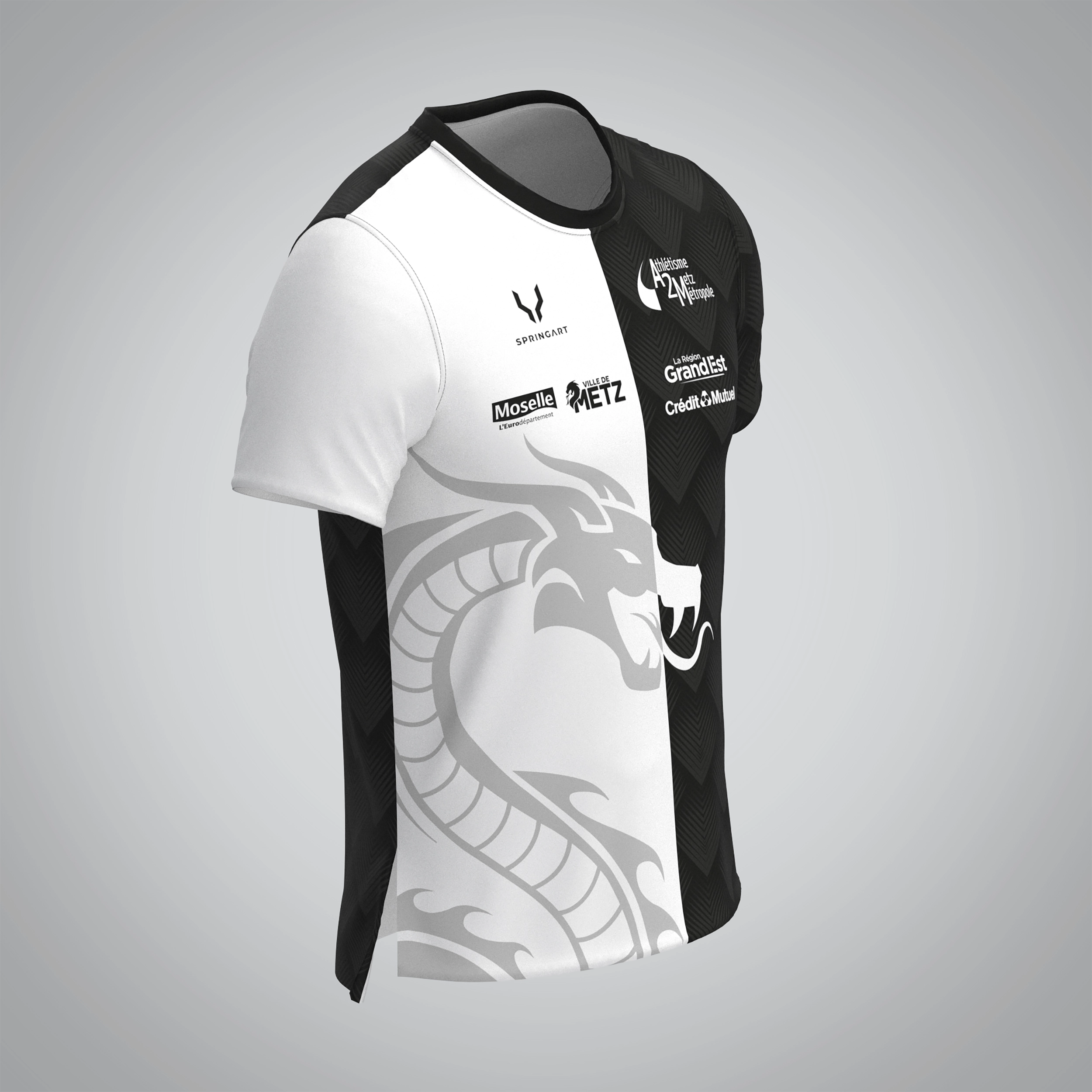 T-shirt Manches Courtes Homme Athlétisme Metz Métropole