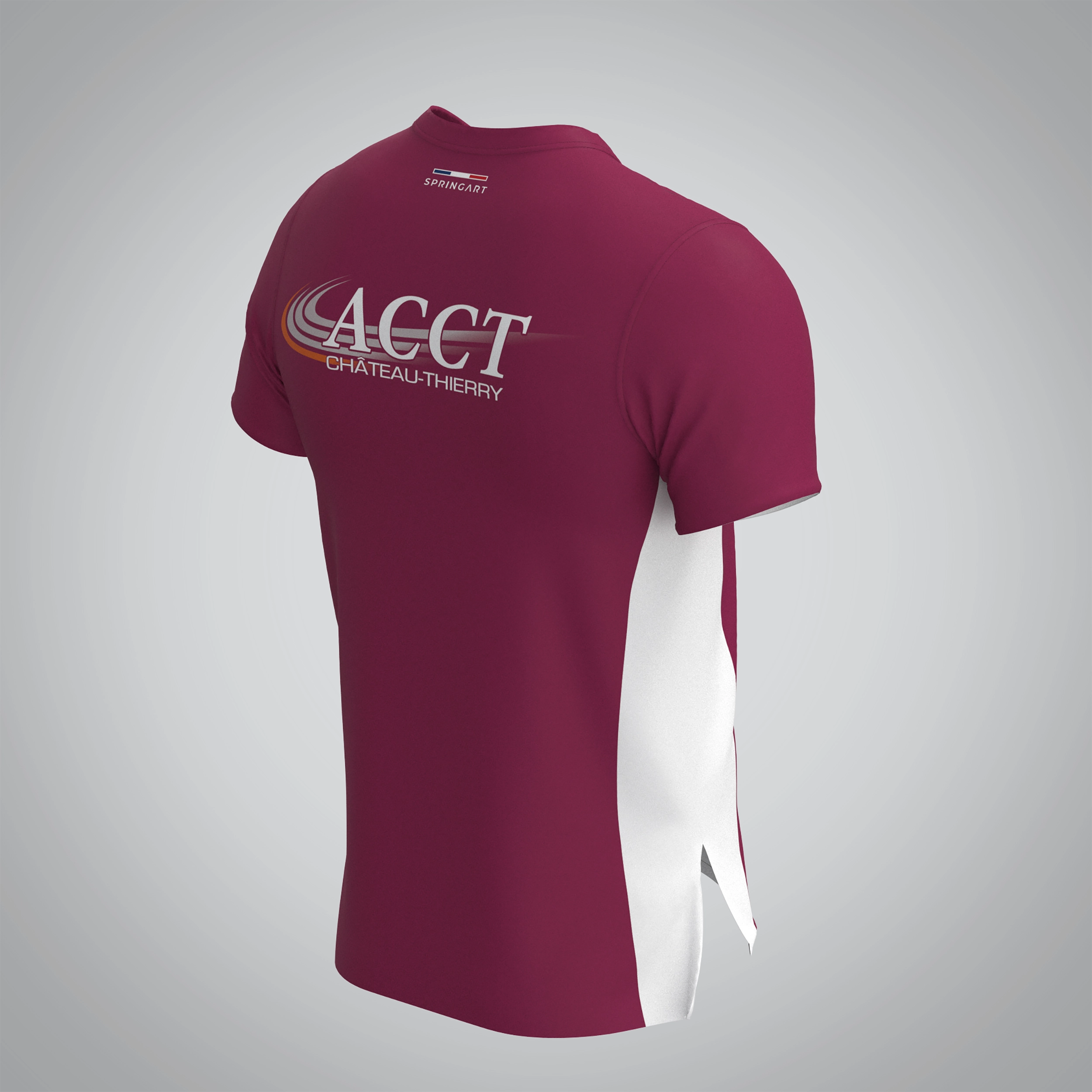 T-shirt Manches Courtes Homme AC Chateau Thierry