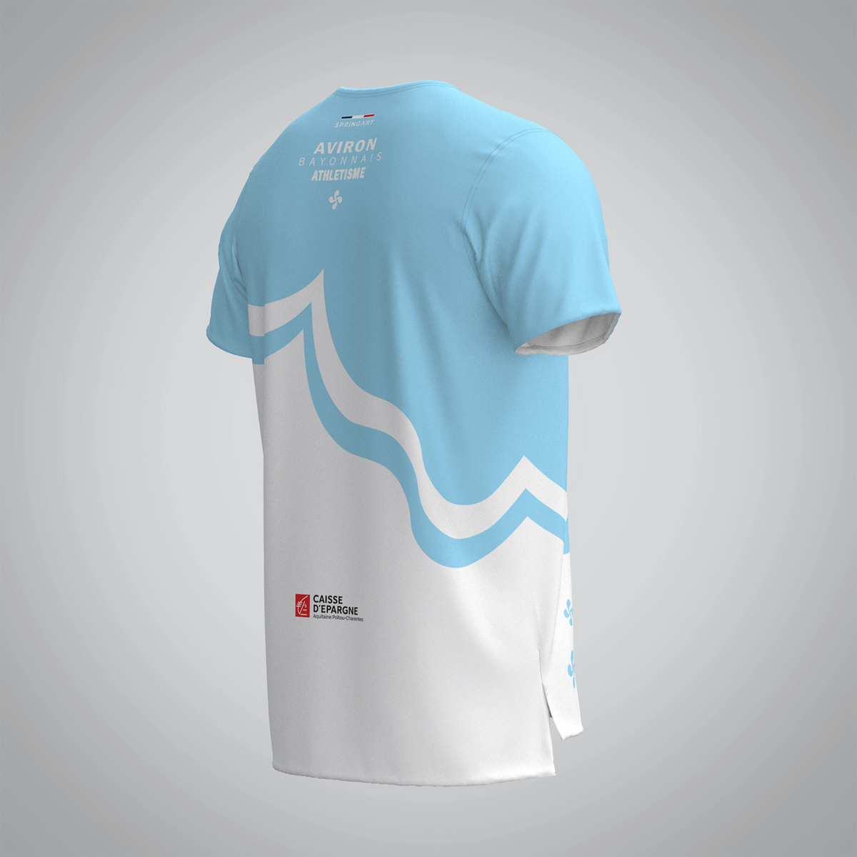 T-shirt Manches Courtes Homme Aviron Bayonnais Athlétisme