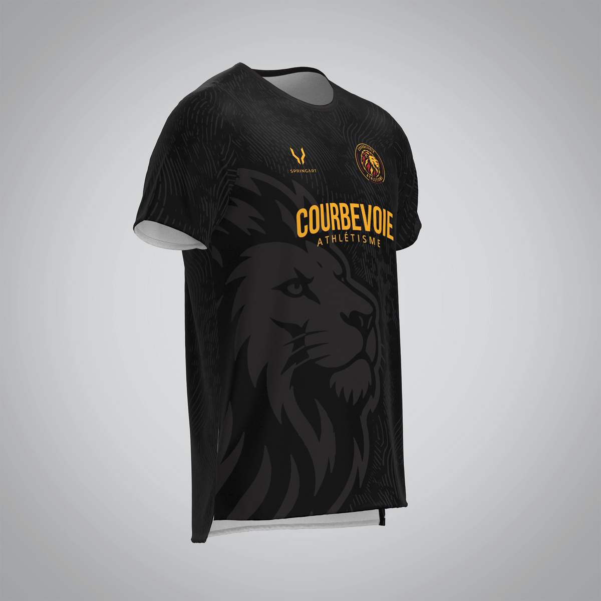 T-shirt Manches Courtes Homme Courbevoie Athlétisme