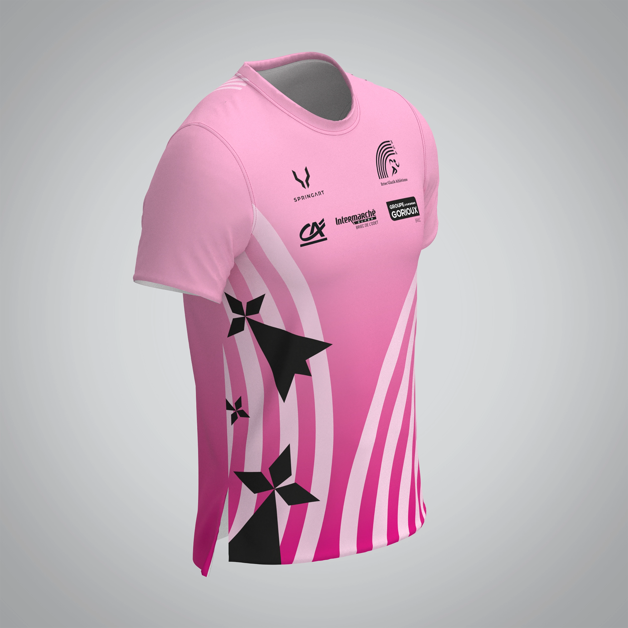 T-shirt Manches Courtes Homme Briec Glazik Athlétisme