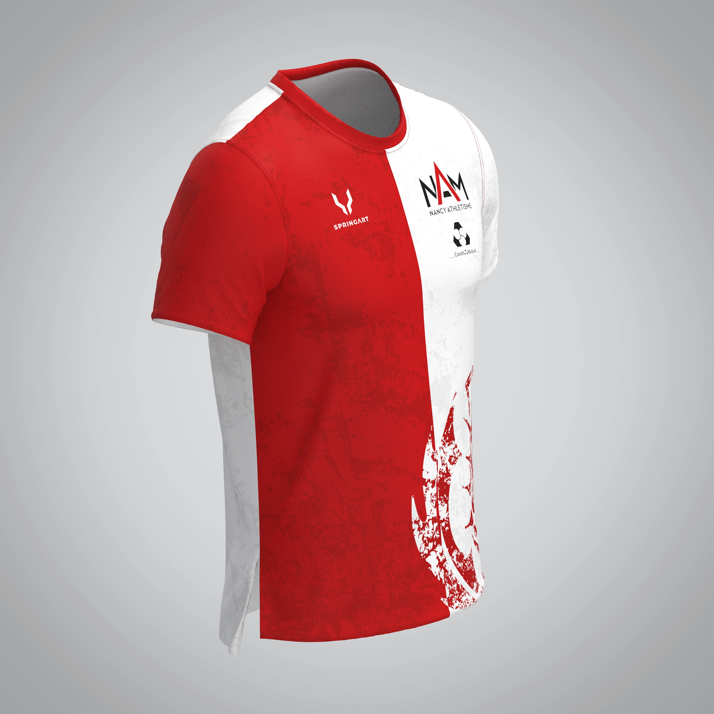 T-shirt Manches Courtes Homme Nancy Athlétisme Métropole