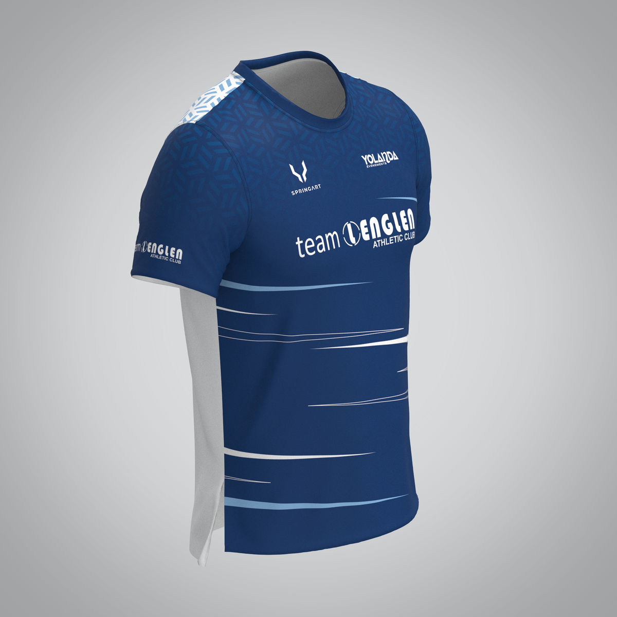 T-shirt Manches Courtes Homme Team Lenglen
