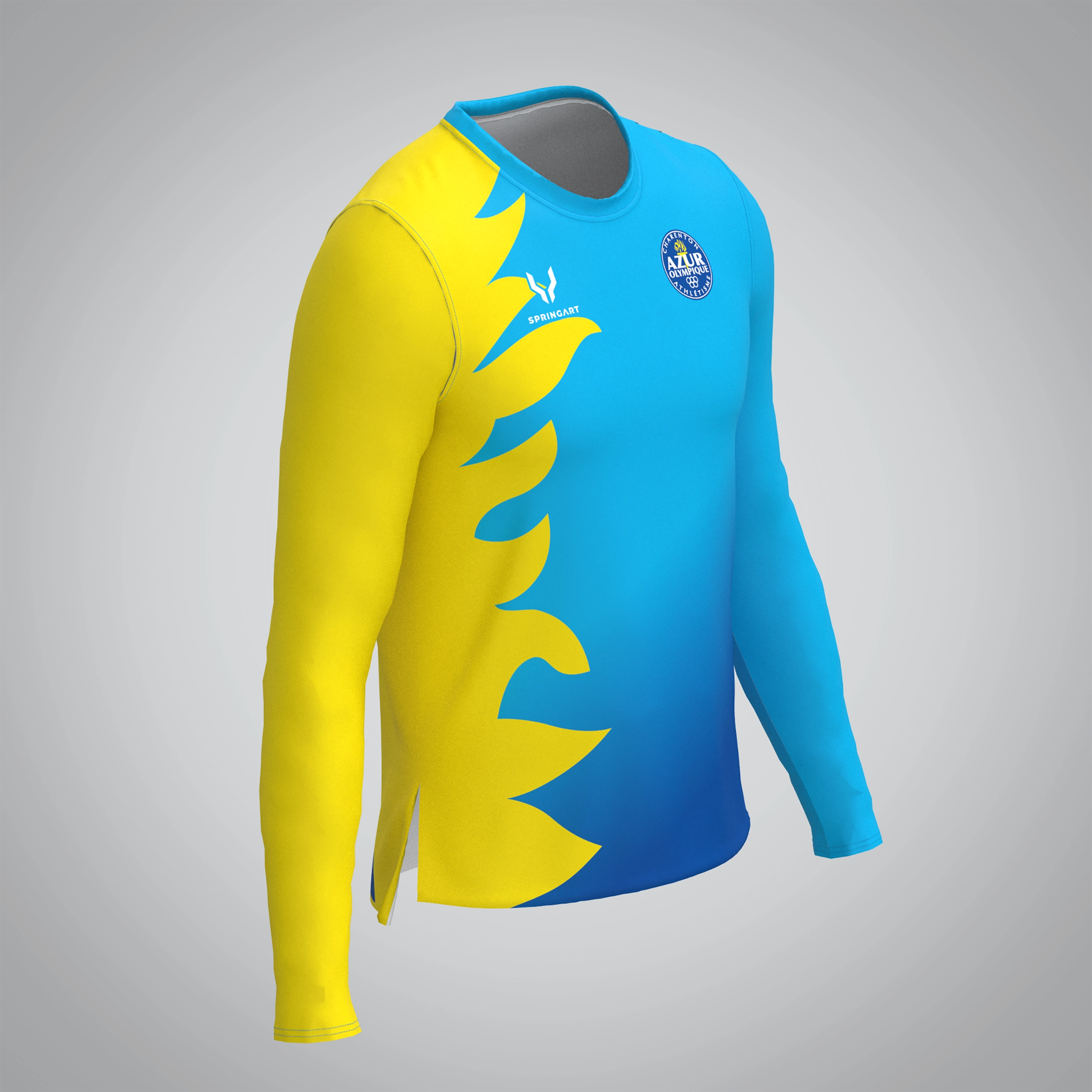 T-shirt Manches Longues Homme AO Charenton