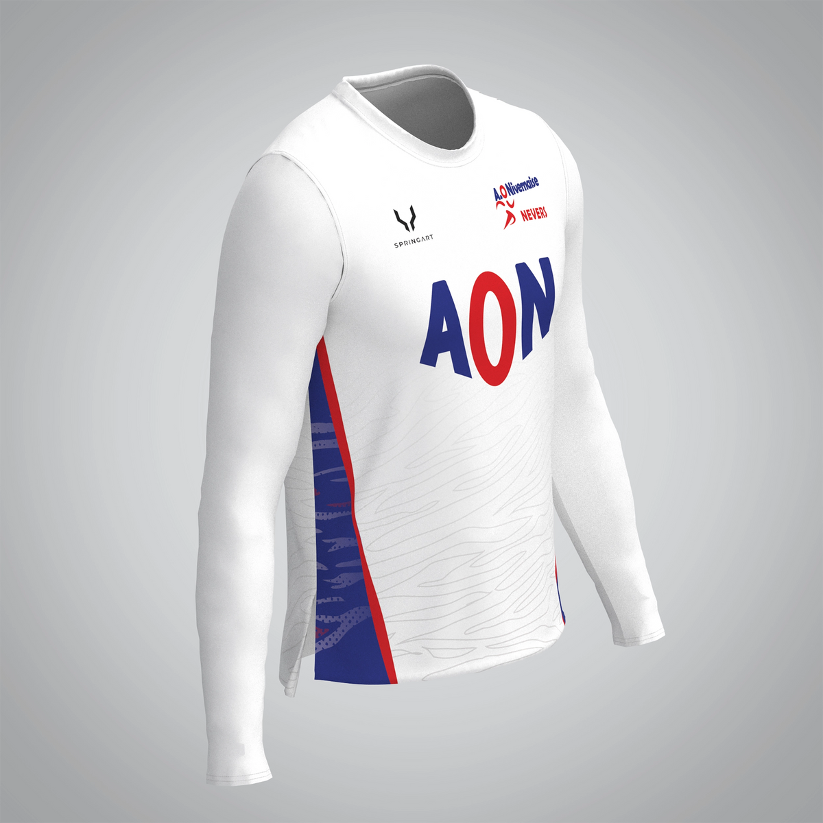 T-shirt Manches Longues Homme Ao Nivernaise