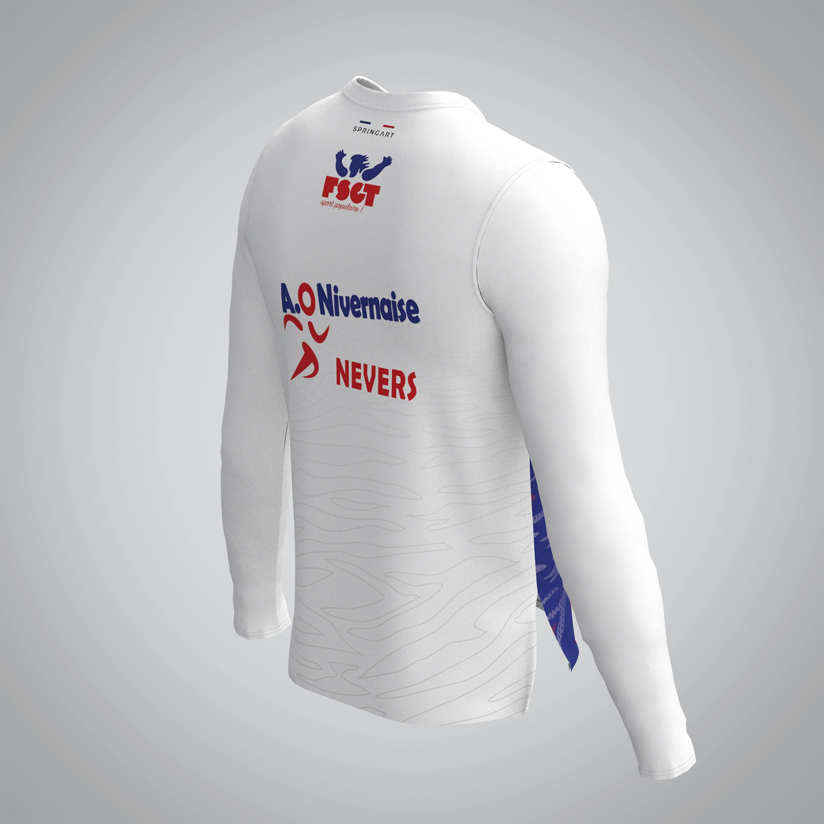 T-shirt Manches Longues Homme Ao Nivernaise