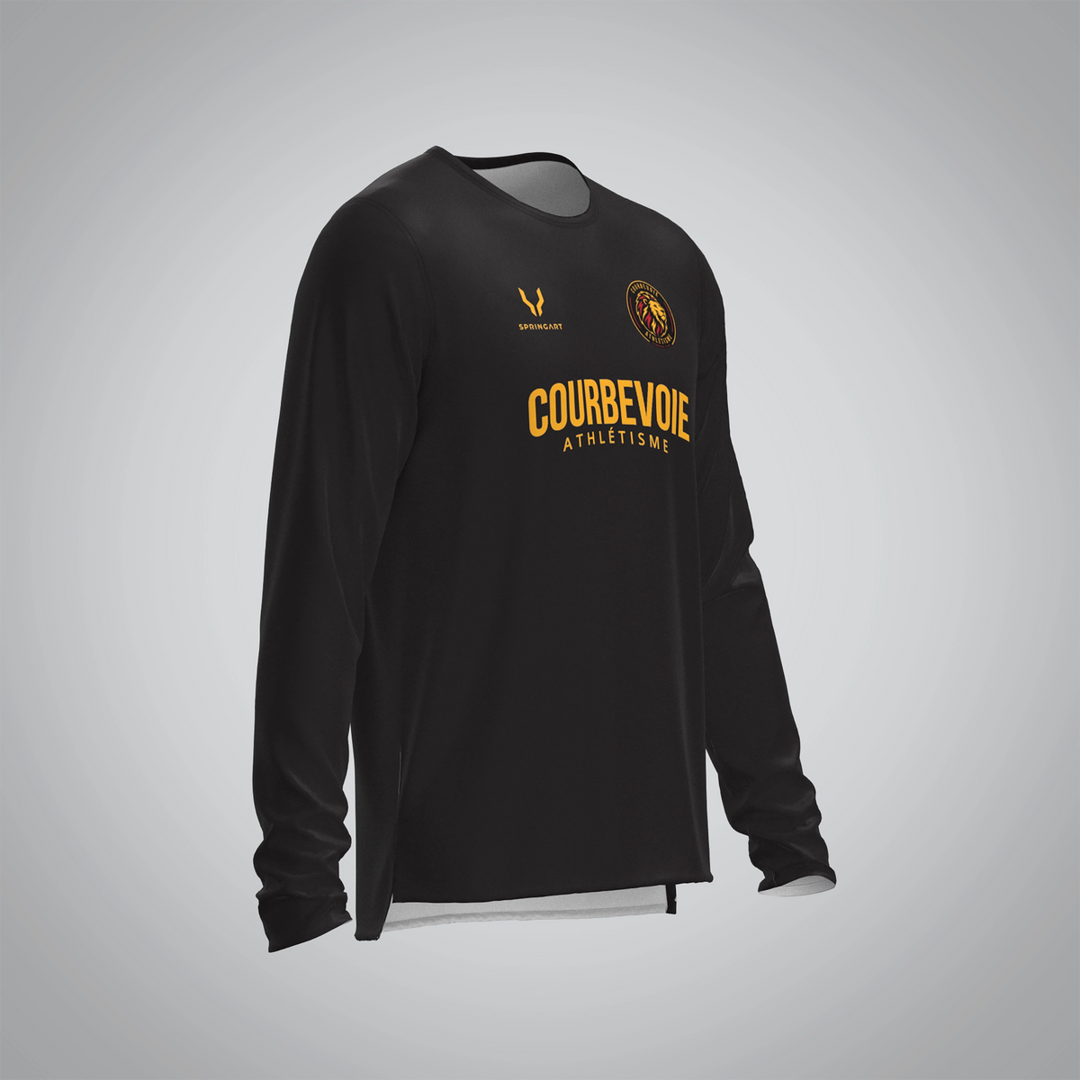 T-shirt Manches Longues Homme Courbevoie Athlétisme