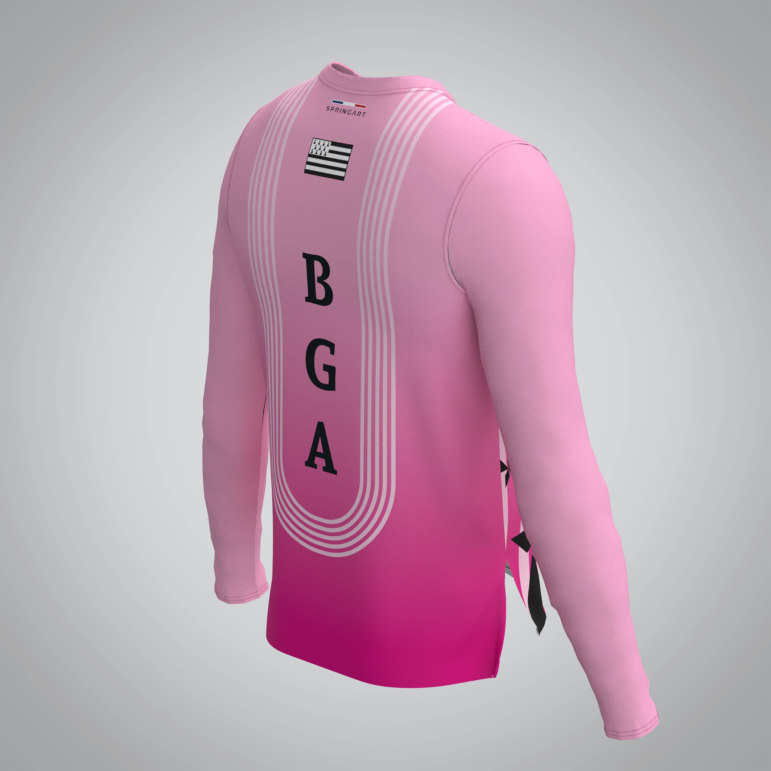 T-shirt Manches Longues Homme Briec Glazik Athlétisme