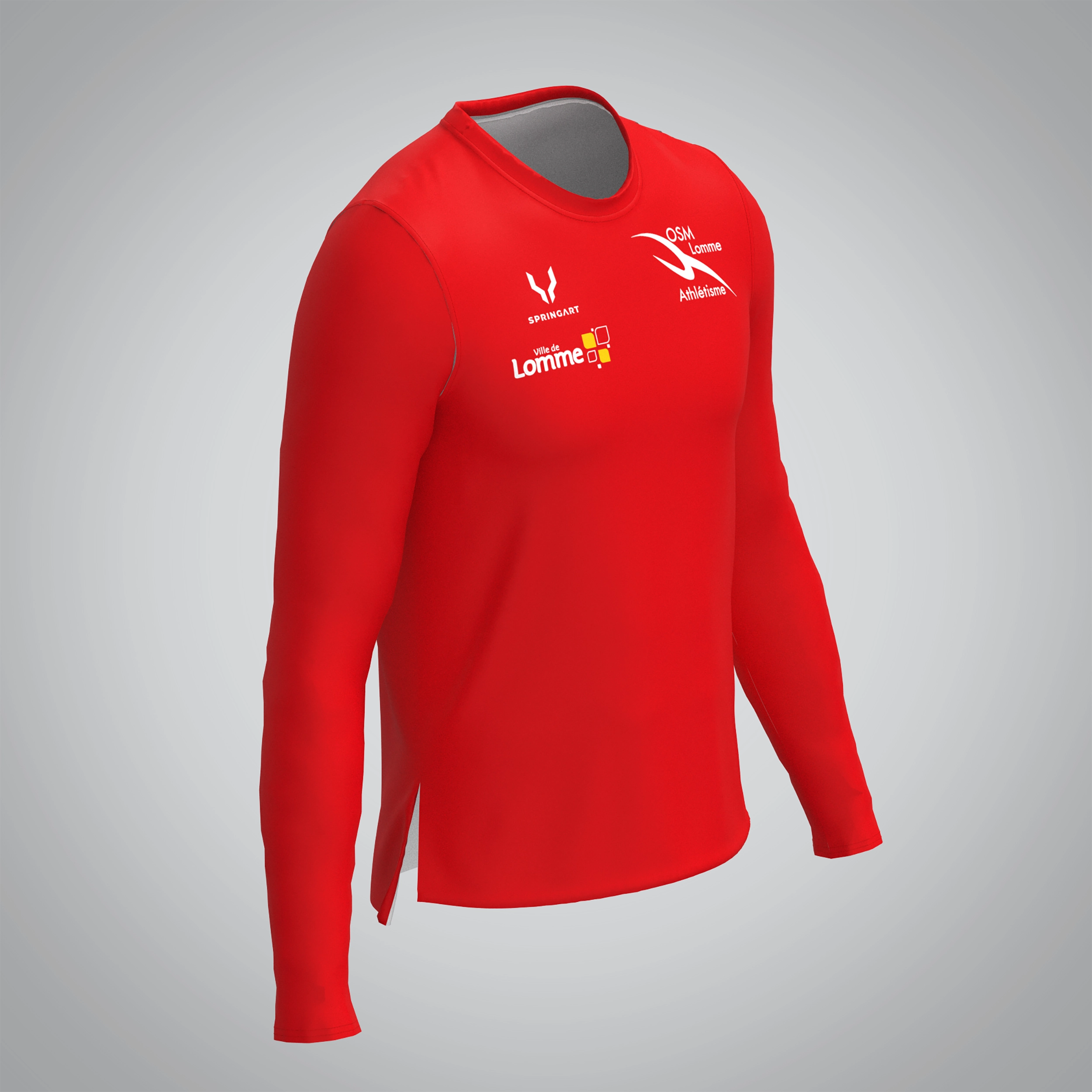 T-shirt Manches Longues Homme OSM Lomme Athlétisme