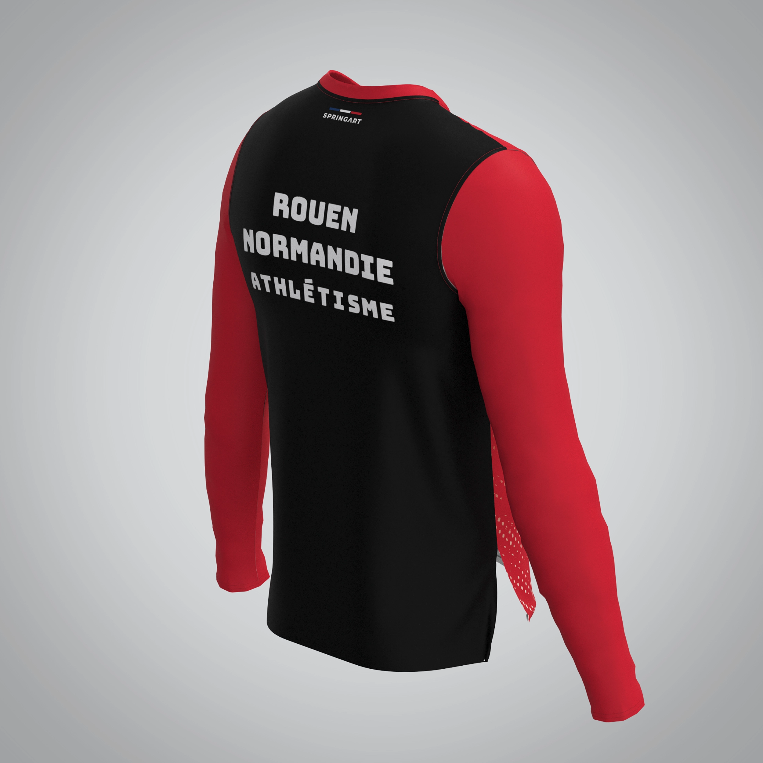T-shirt Manches Longues Homme Rouen Normandie Athlétisme