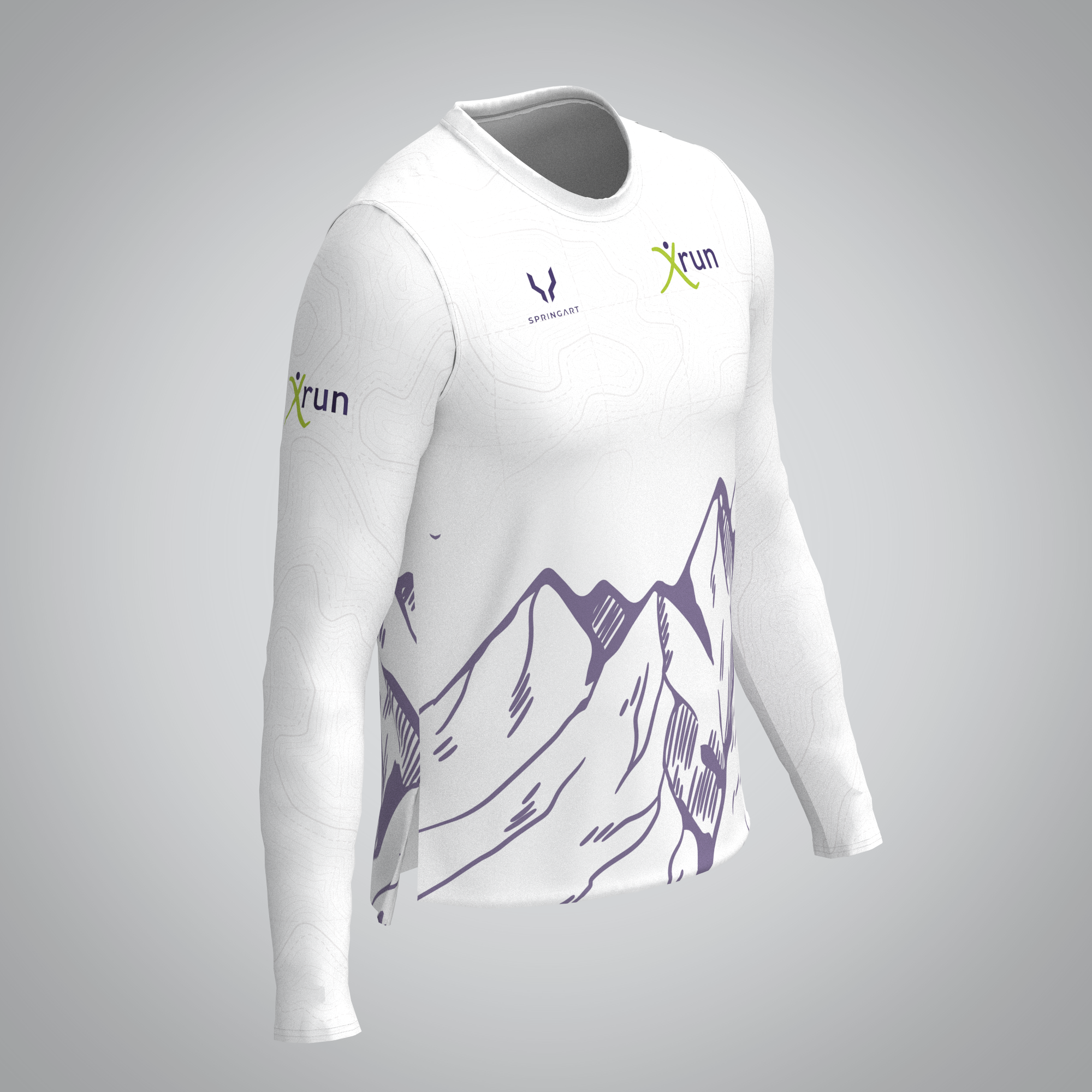 Xrun Men's Long Sleeve T-Shirt