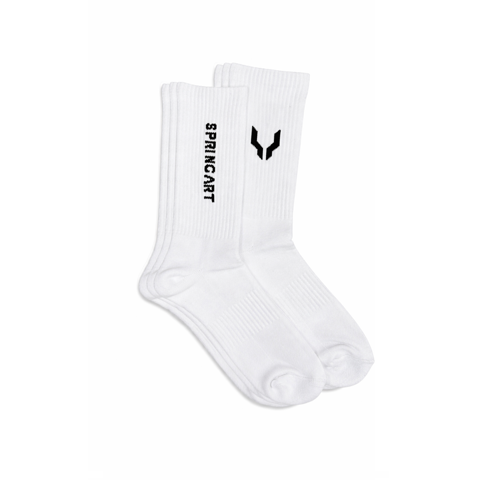 Pack de 3 chaussettes en coton pure white