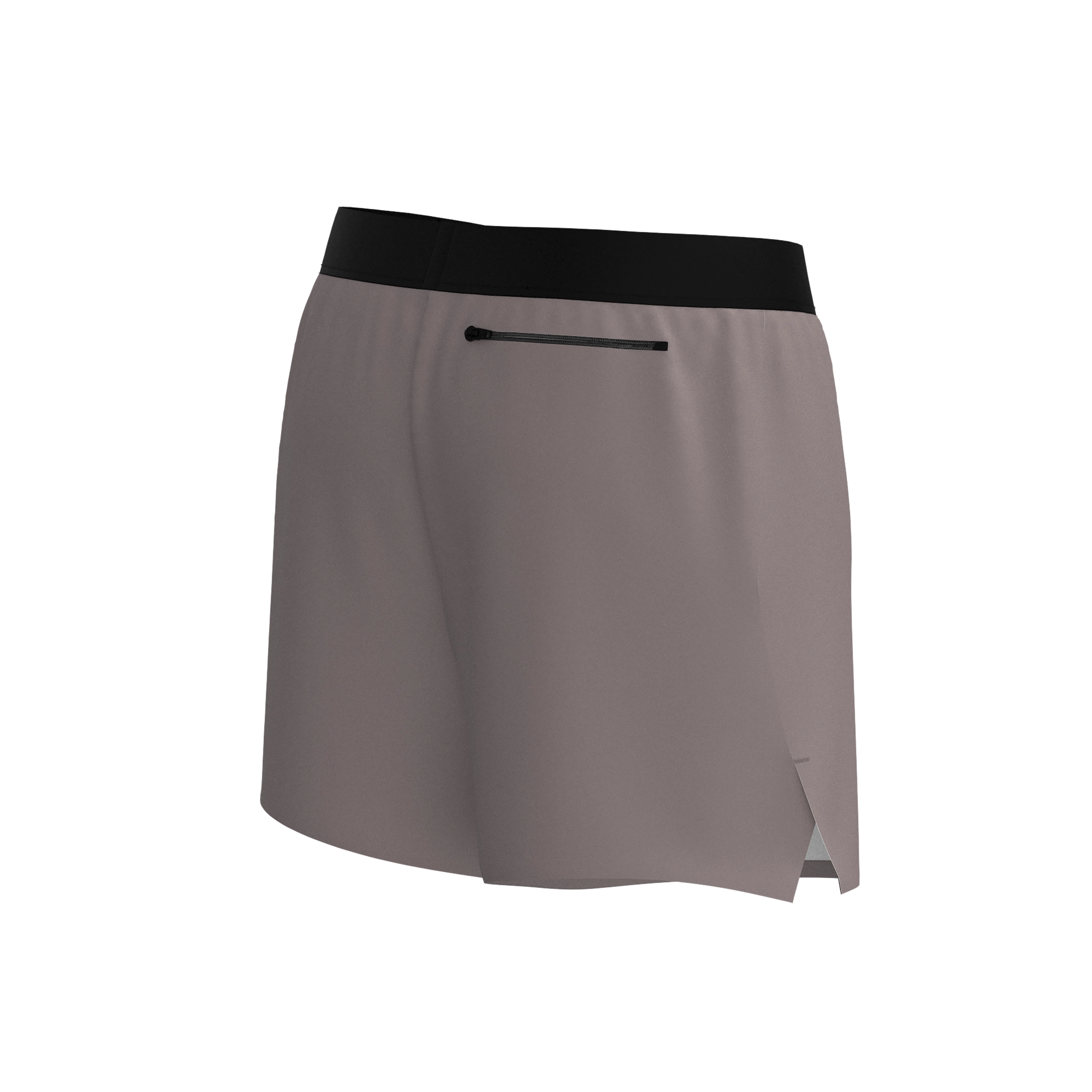 Short long femme grey