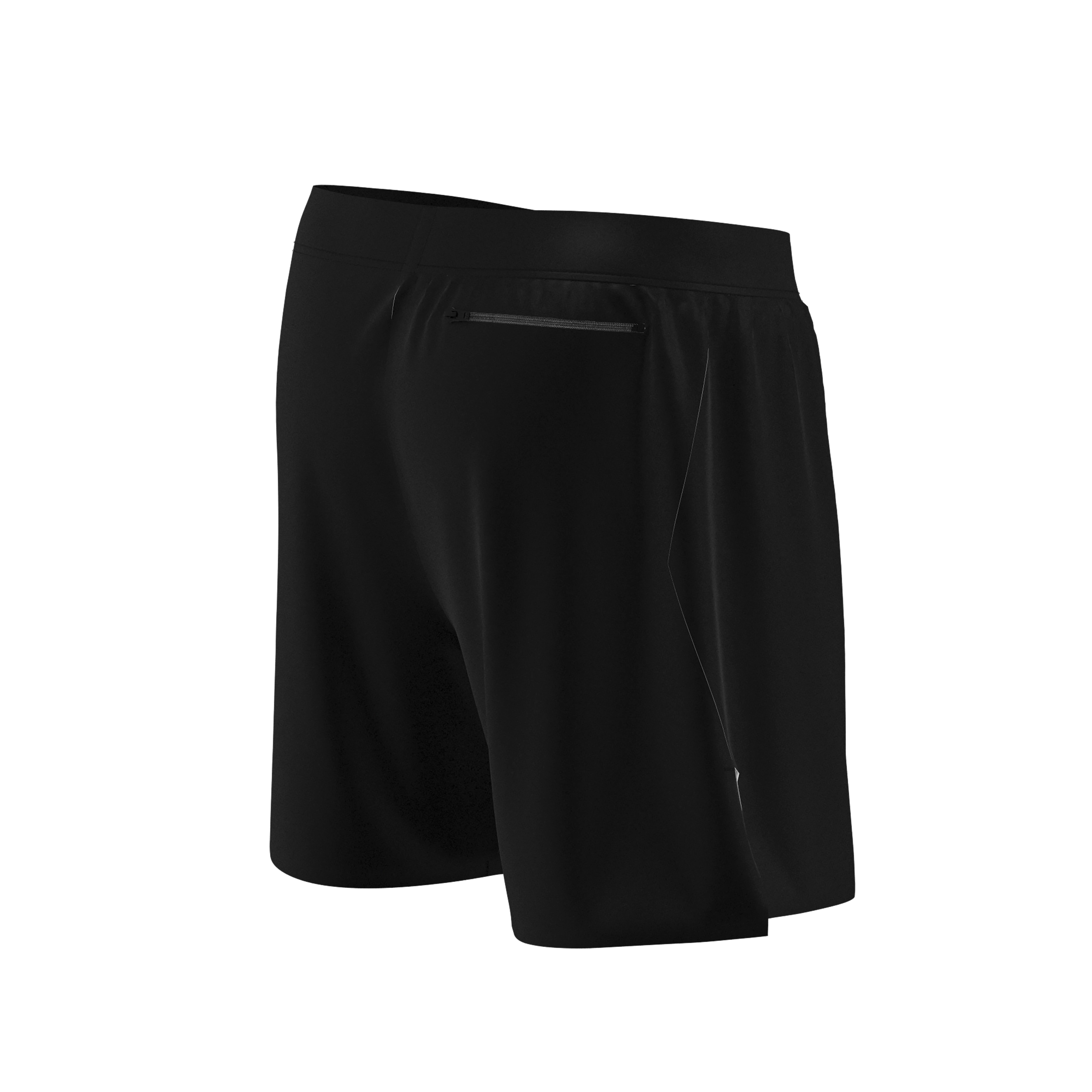 Short long homme black