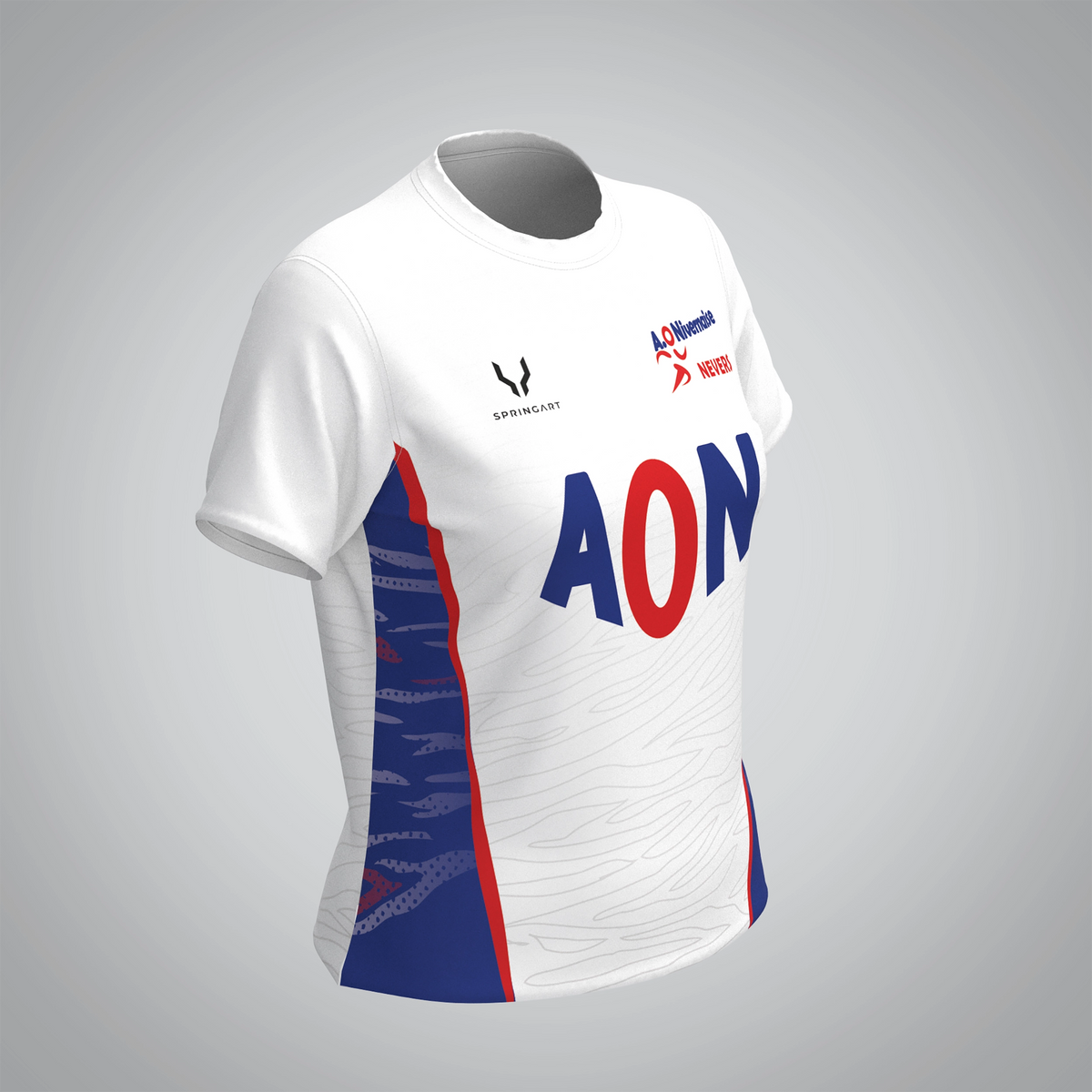 T-shirt Manches Courtes Femme Ao Nivernaise