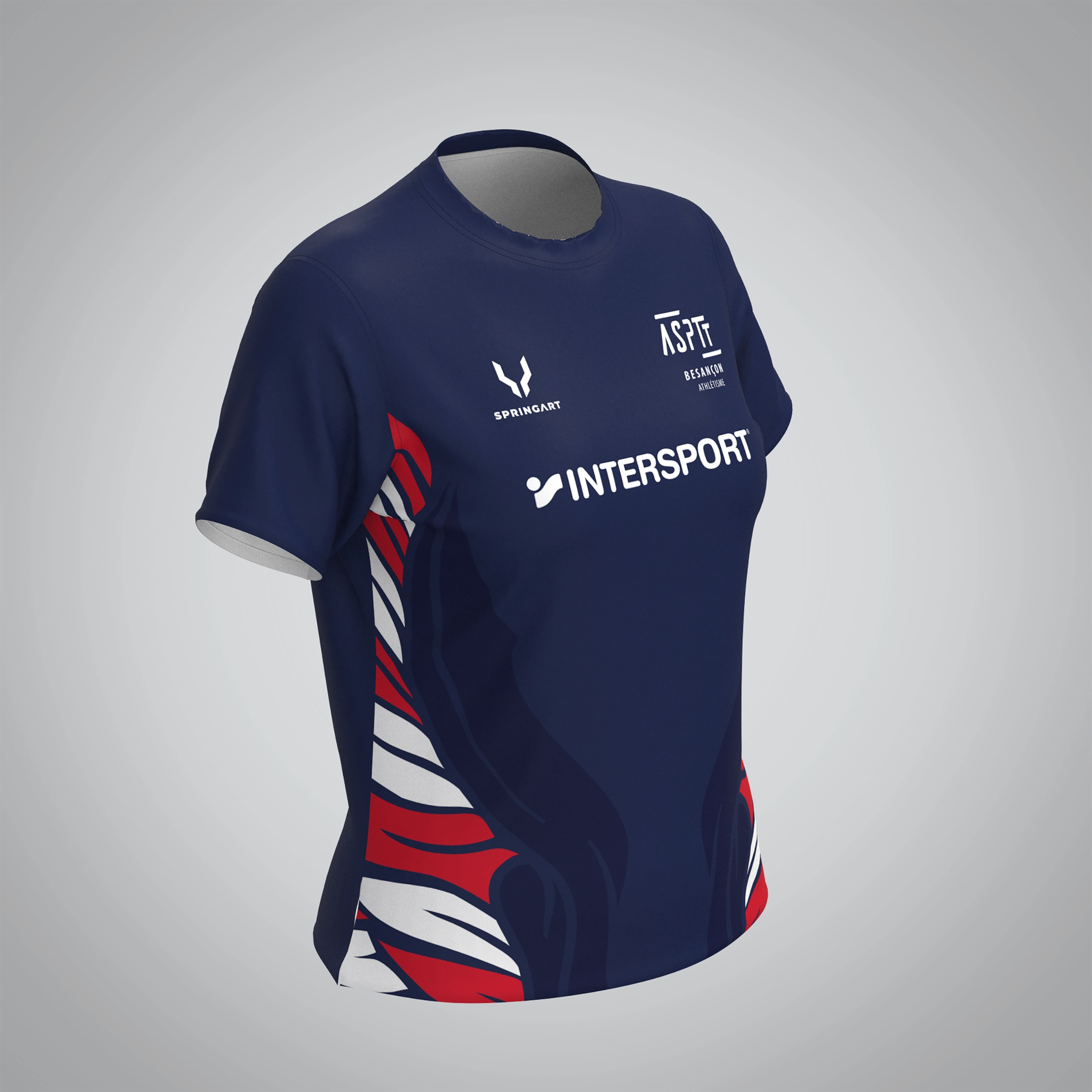 T-shirt Manches Courtes Femme ASPTT Besançon Athlétisme