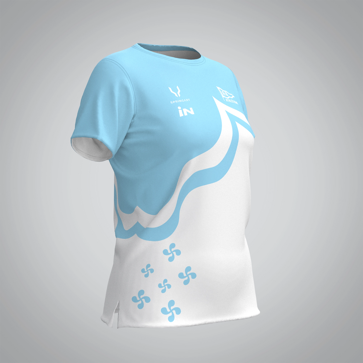 T-shirt Manches Courtes Femme Aviron Bayonnais Athlétisme