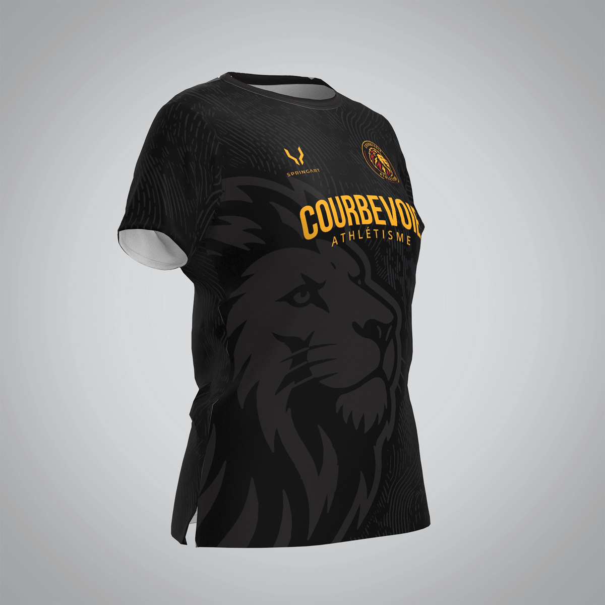 T-shirt Manches Courtes Femme Courbevoie Athlétisme