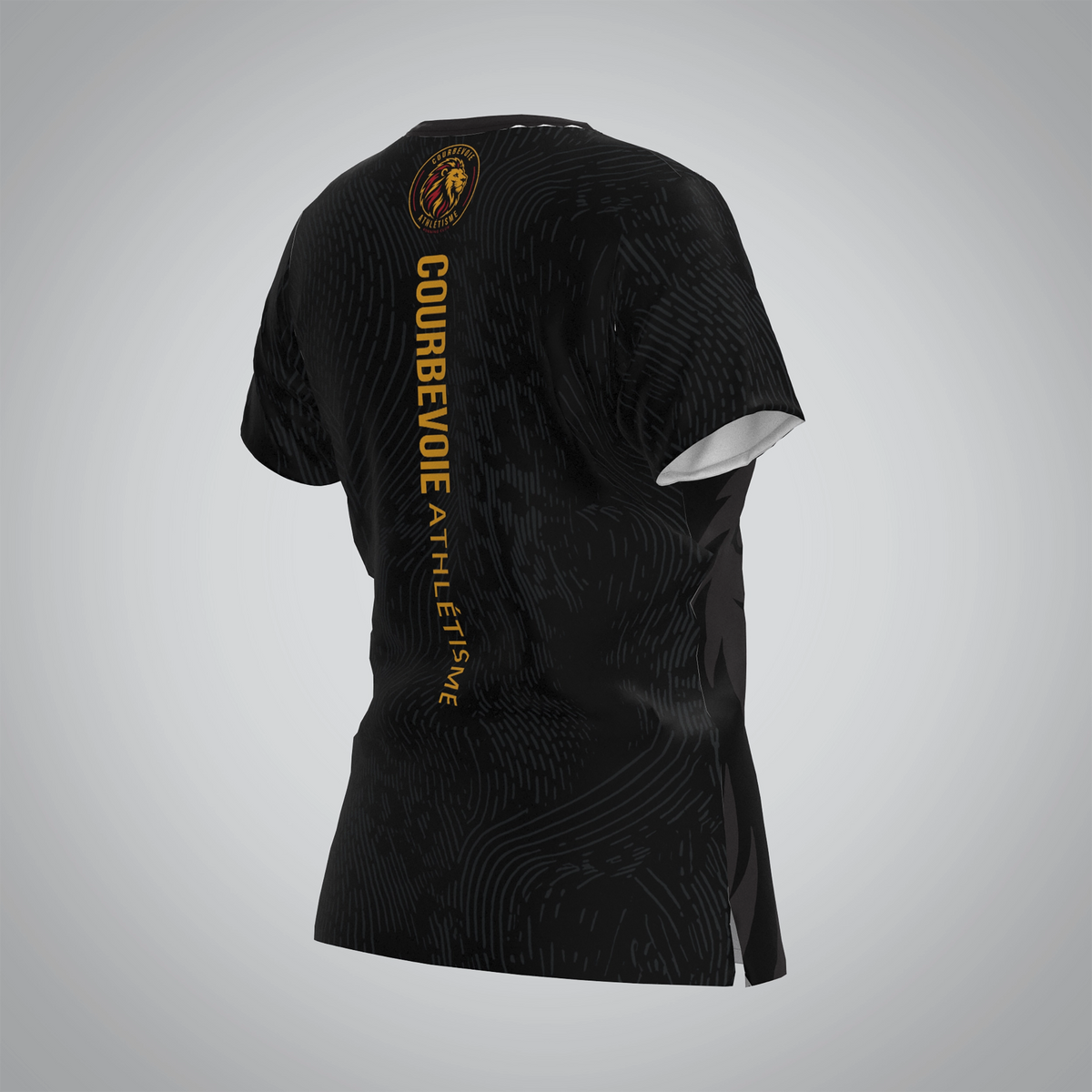 T-shirt Manches Courtes Femme Courbevoie Athlétisme