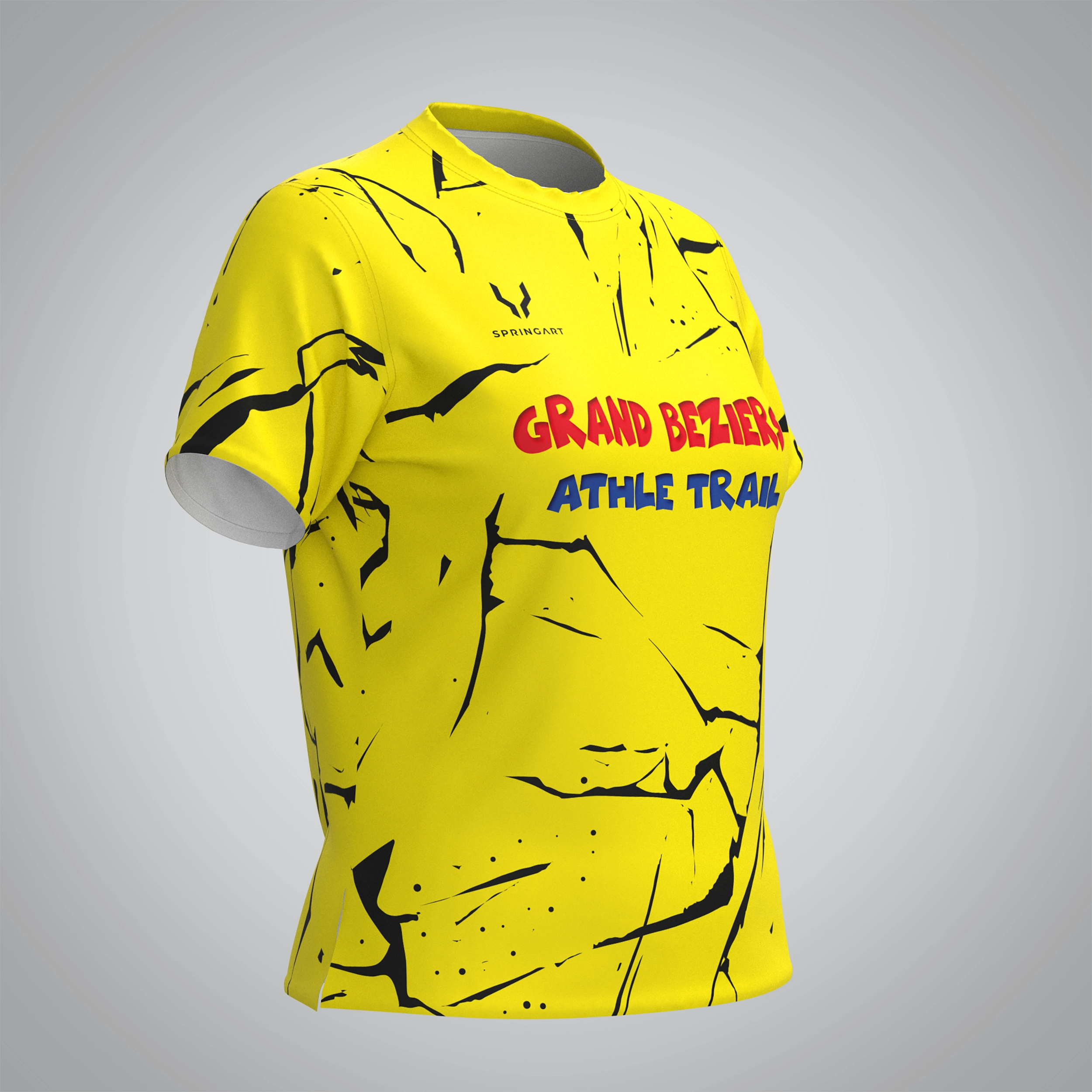 T-shirt Manches Courtes Femme Grand Bèziers Athlétisme