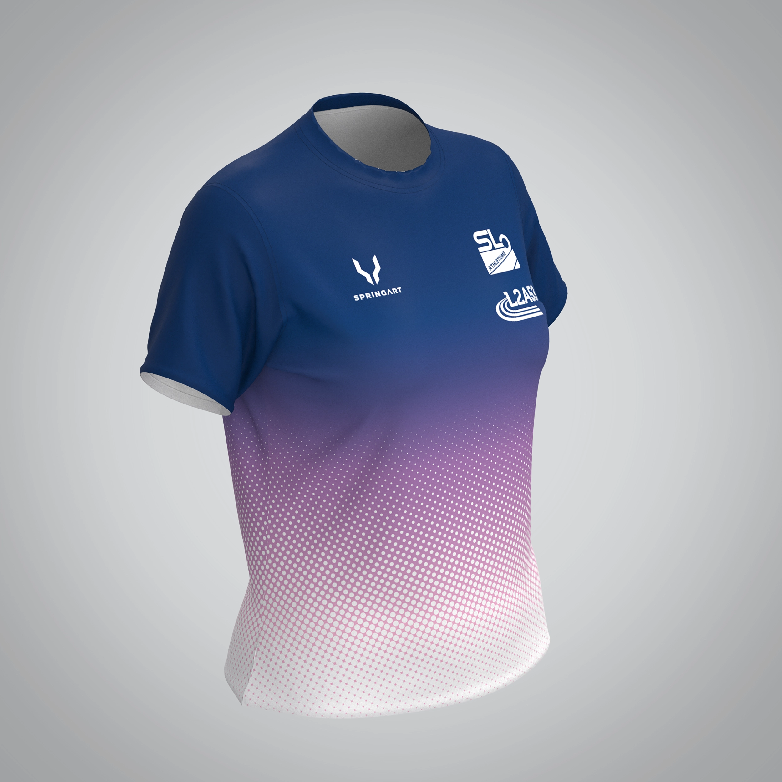 T-shirt Manches Courtes Femme Laval agglo Athlétisme 53