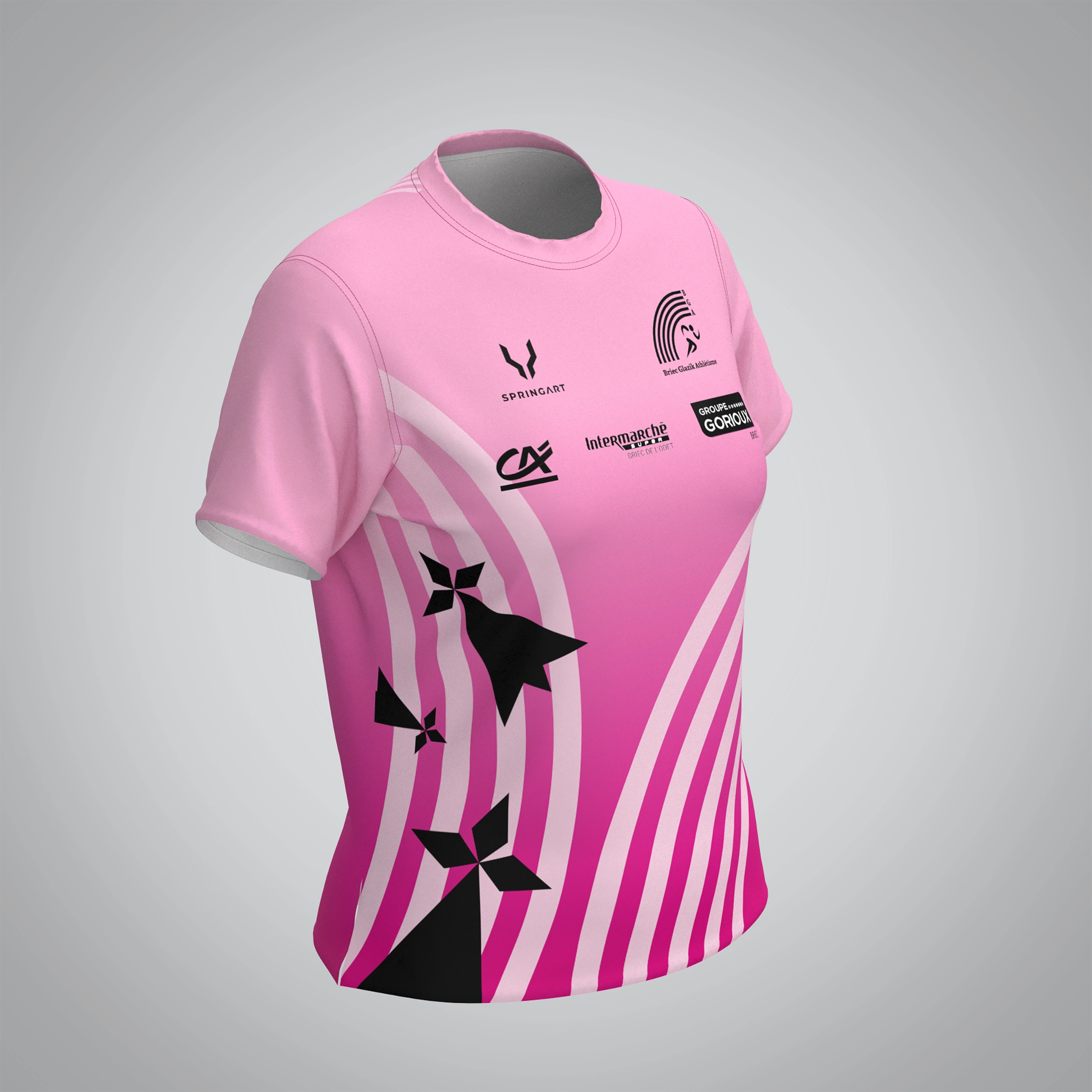 T-shirt Manches Courtes Femme Briec Glazik Athlétisme