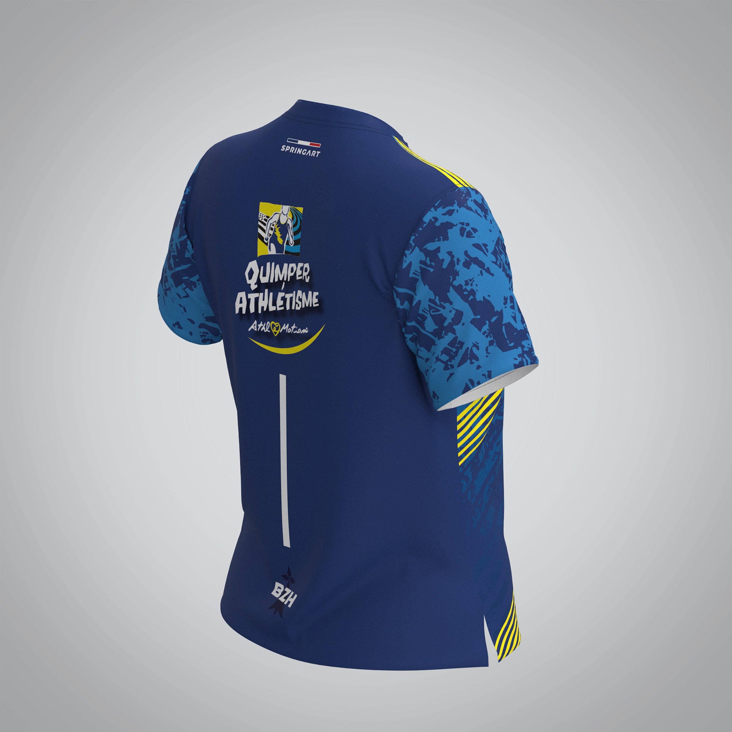 T-shirt Manches Courtes Femme Quimper Athlétisme