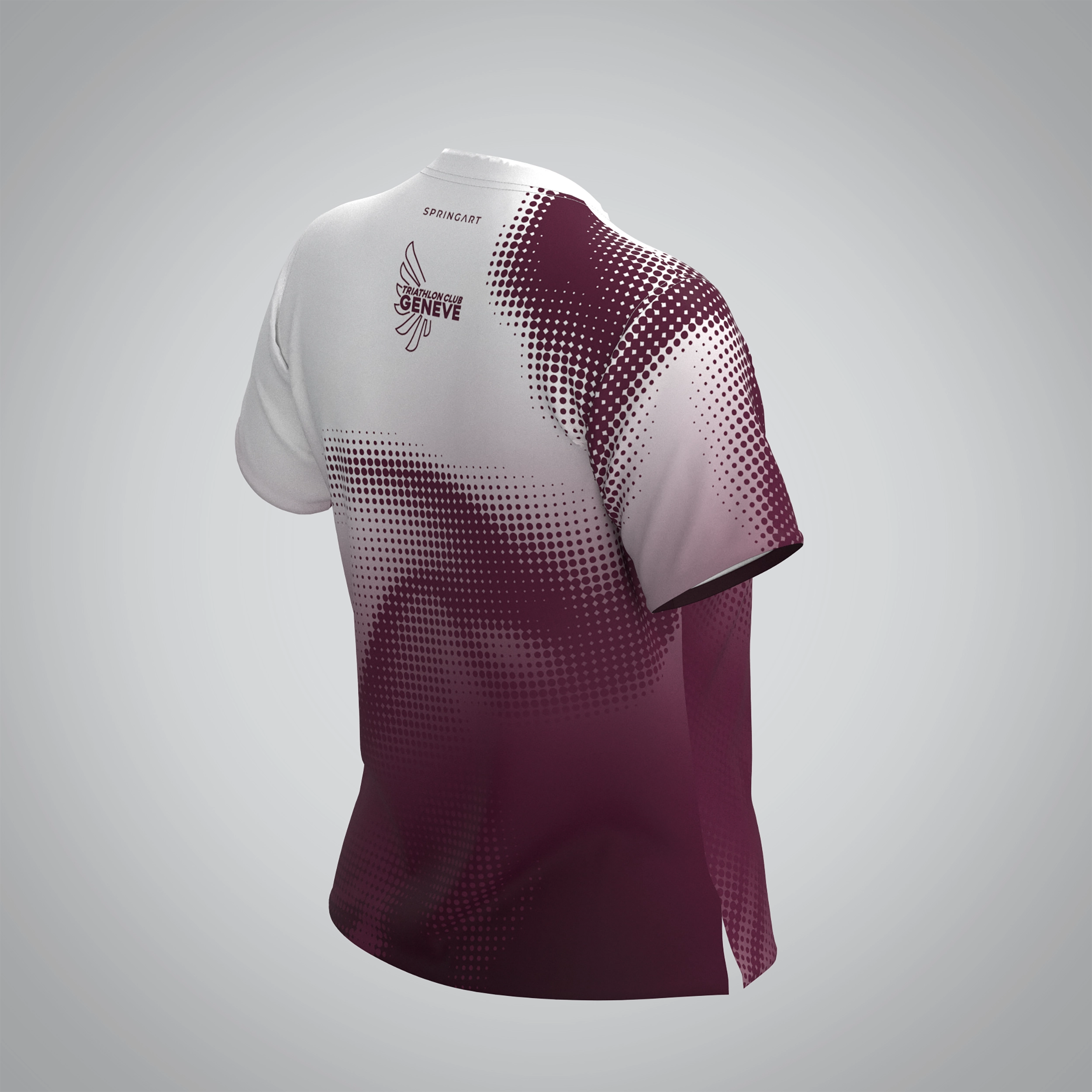 T-shirt Manches Courtes Femme Triathlon Club Genève