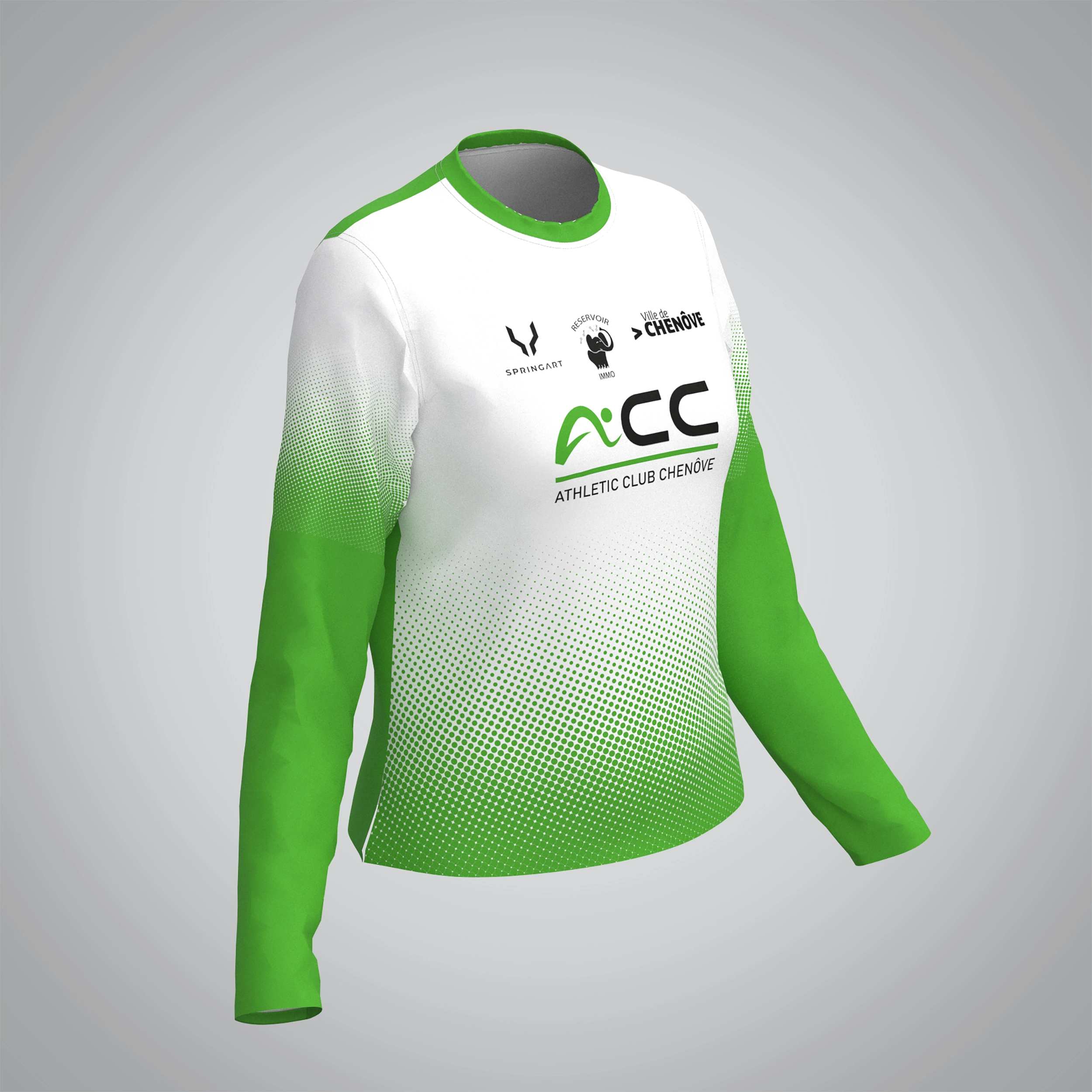 T-shirt Manches Longues Femme Athletic club Chenove