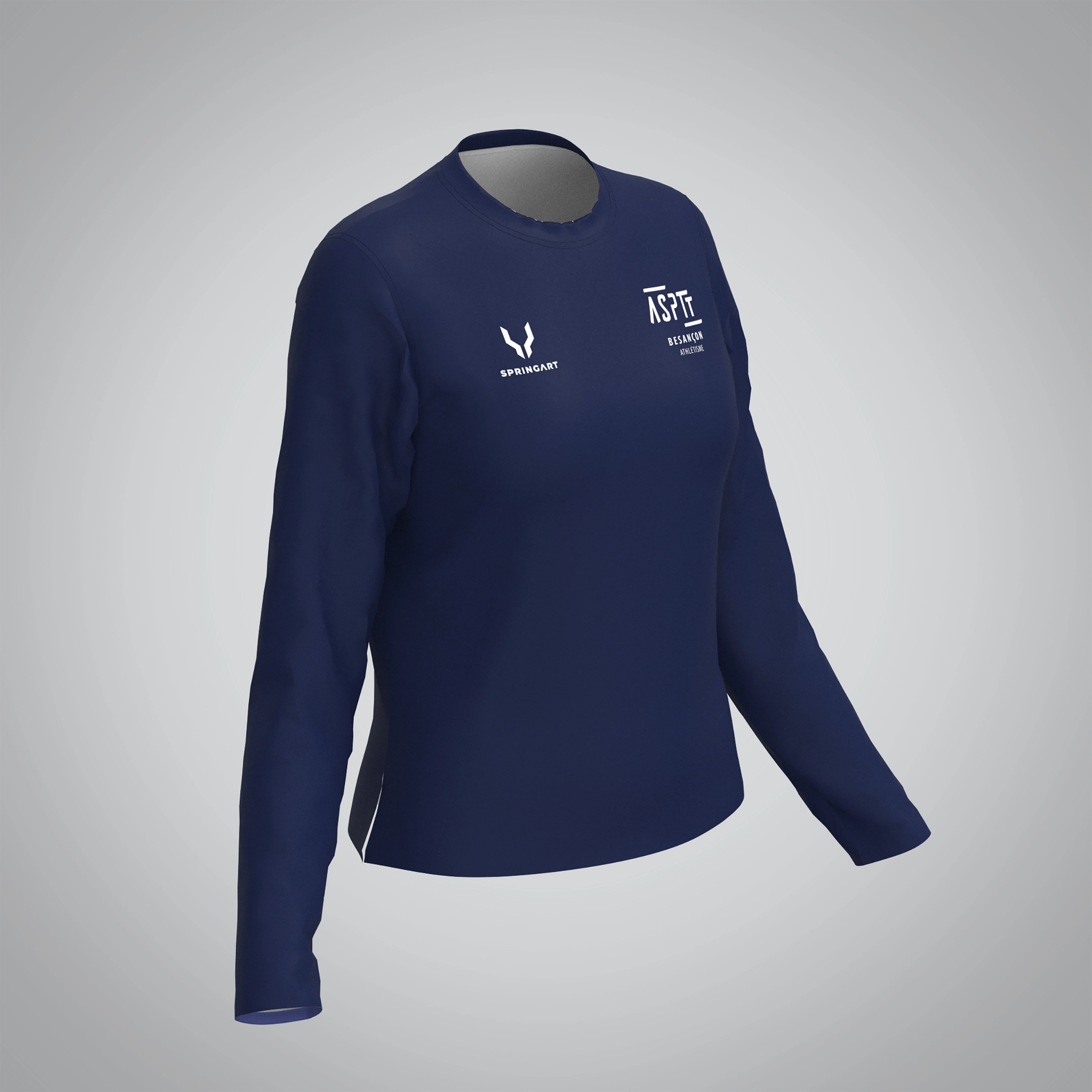 T-shirt Manches Longues Femme ASPTT Besançon Athlétisme