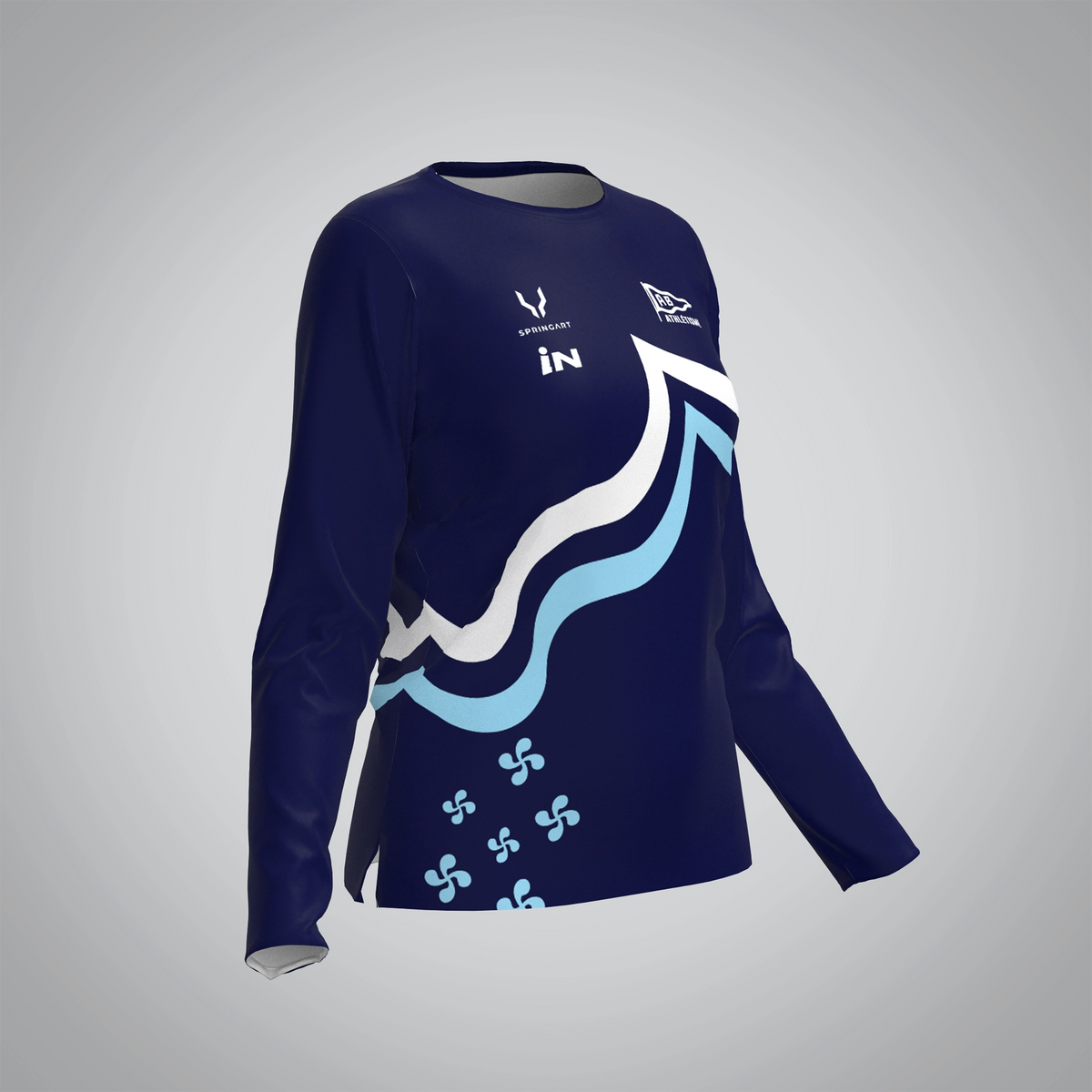 T-shirt Manches Longues Femme Aviron Bayonnais Athlétisme