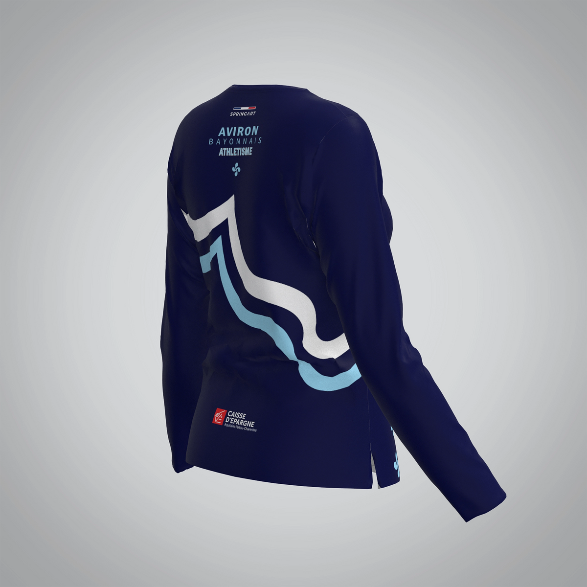 T-shirt Manches Longues Femme Aviron Bayonnais Athlétisme
